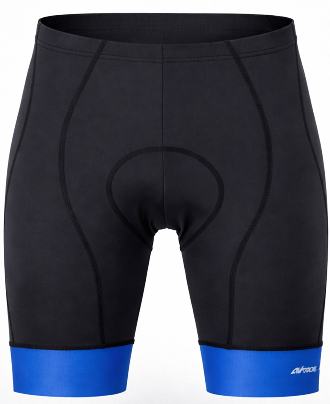 Pantalones de bicicleta para hombres pantalones de bicicleta corta línea de confort azul