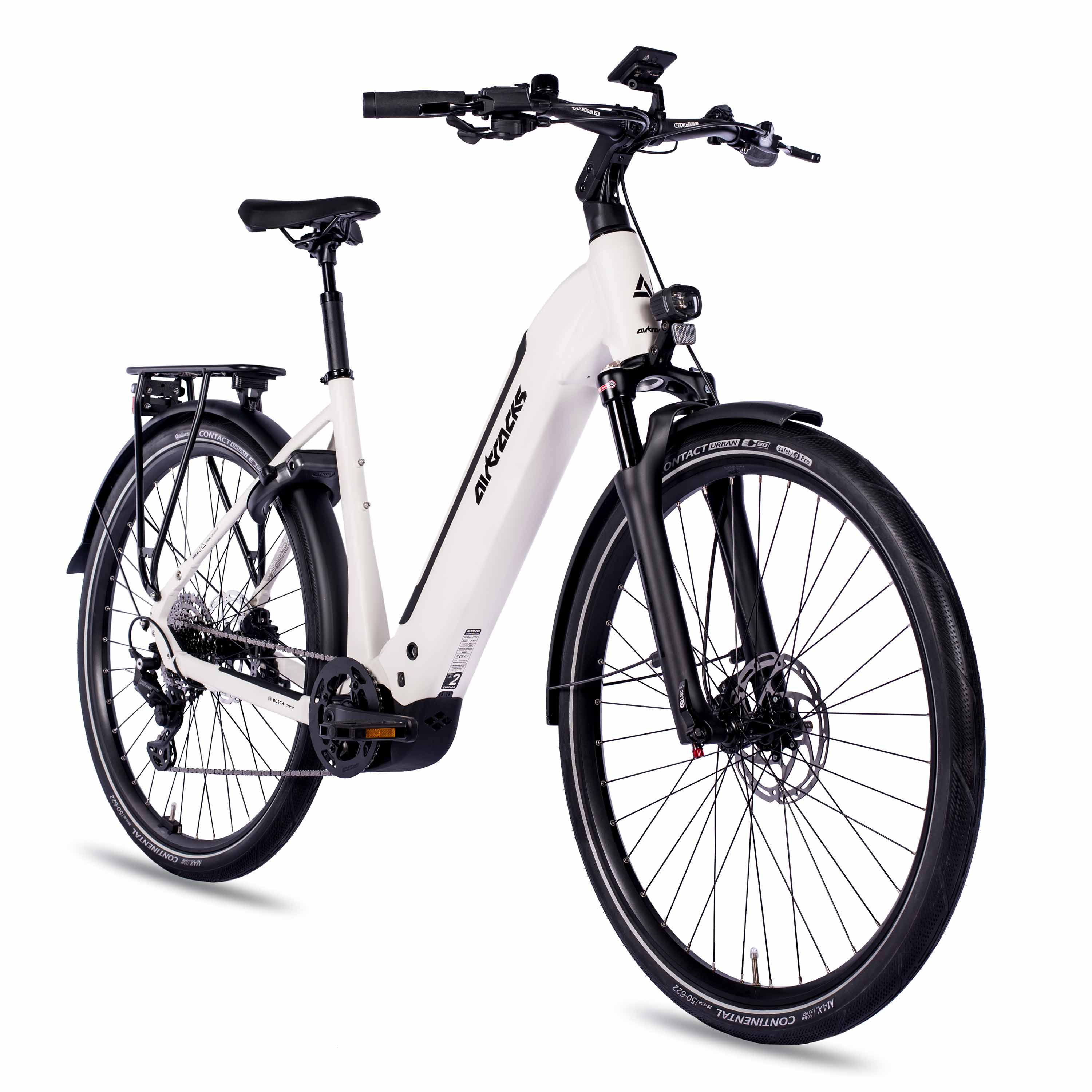 28" Damen E-Bike Trekking Fahrrad LS TERRA TR2 BOSCH Performance Line PX (Smart) POWERTUBE 600Wh 10 Gang SHIMANO DEORE RD-M5130