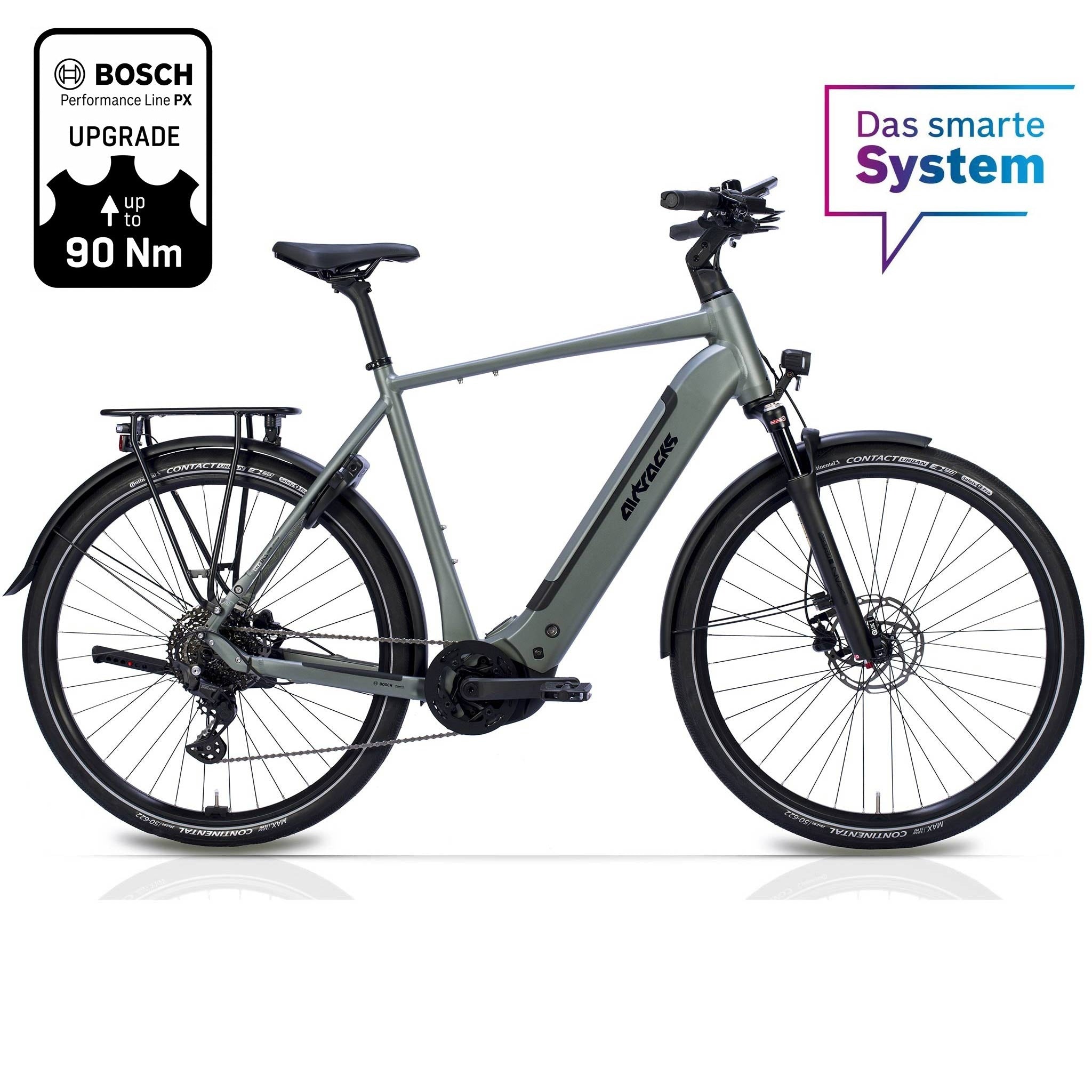 28" Herren E-Bike Trekking Fahrrad TERRA TR2 BOSCH Performance Line PX (Smart) POWERTUBE 600Wh 10 Gang SHIMANO DEORE RD-M5130
