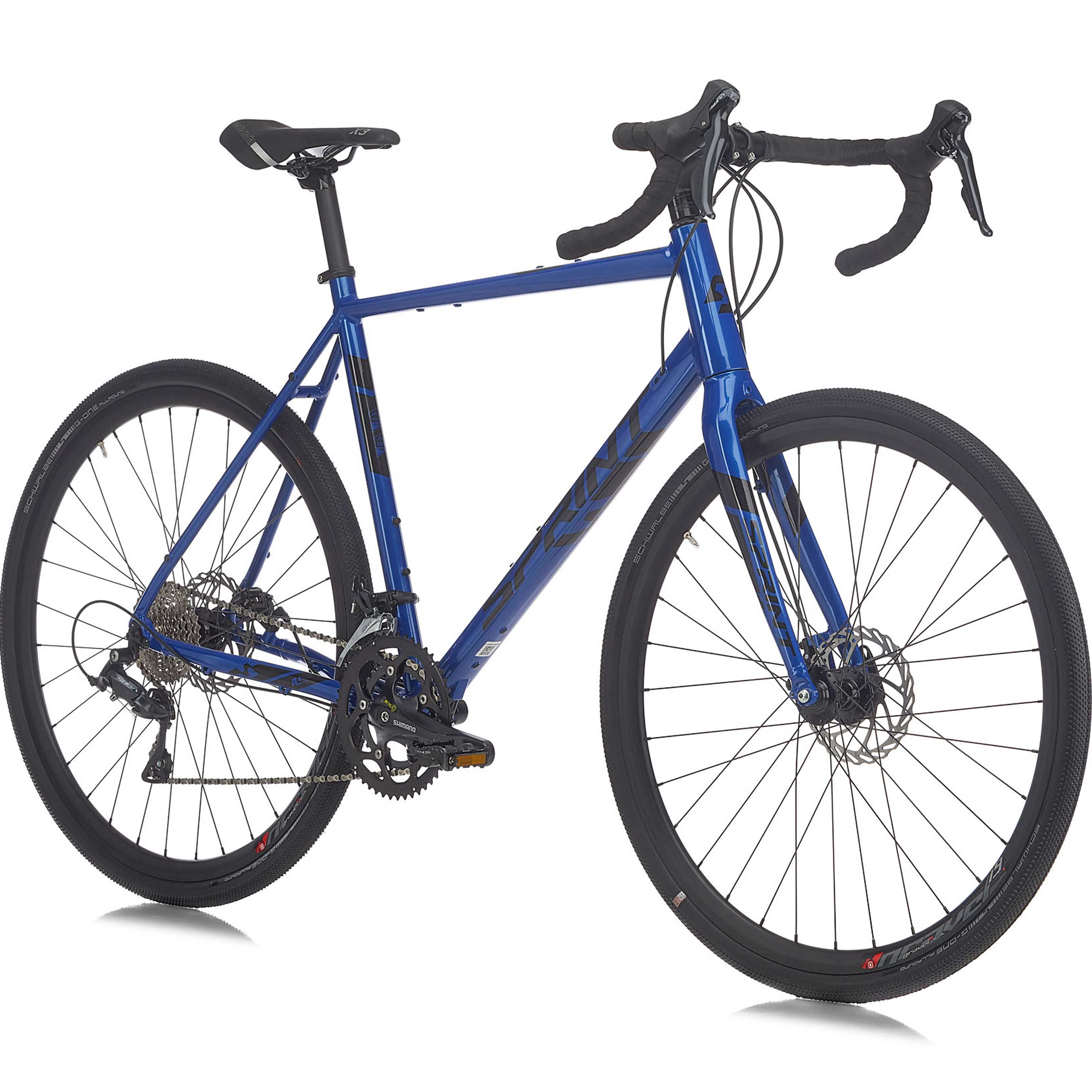 28" Herren Gravel Bike WHISPER ELITE MD Fahrrad 2 x 9 Gang SHIMANO SORA ST-R3000 Blue