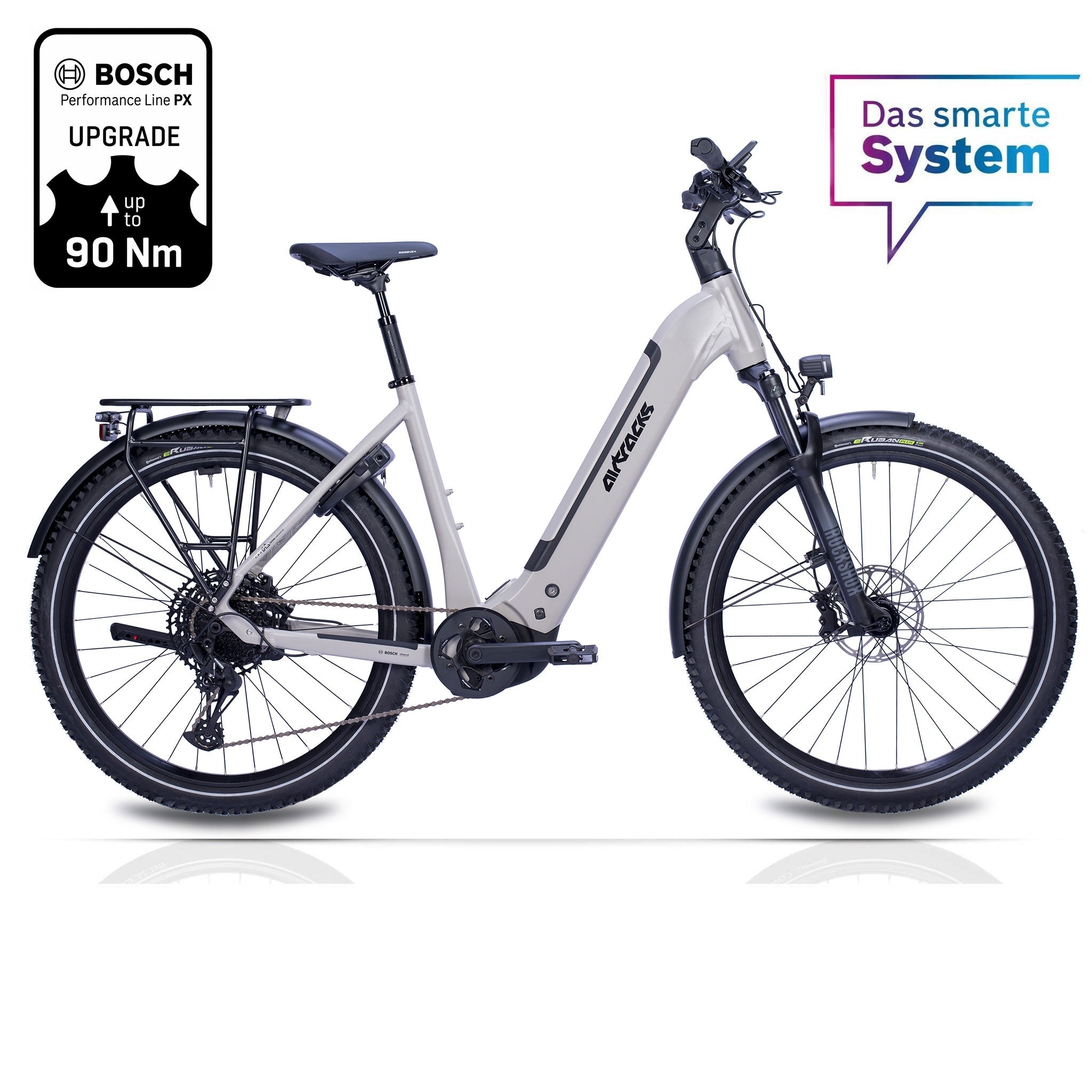 27,5" VTT E-SUV femmes Wave LS TERRA CX2 BOSCH PERFORMANCE LINE PX Smart System POWERTUBE 600 Wh 12 vitesses SRAM SX EAGLE