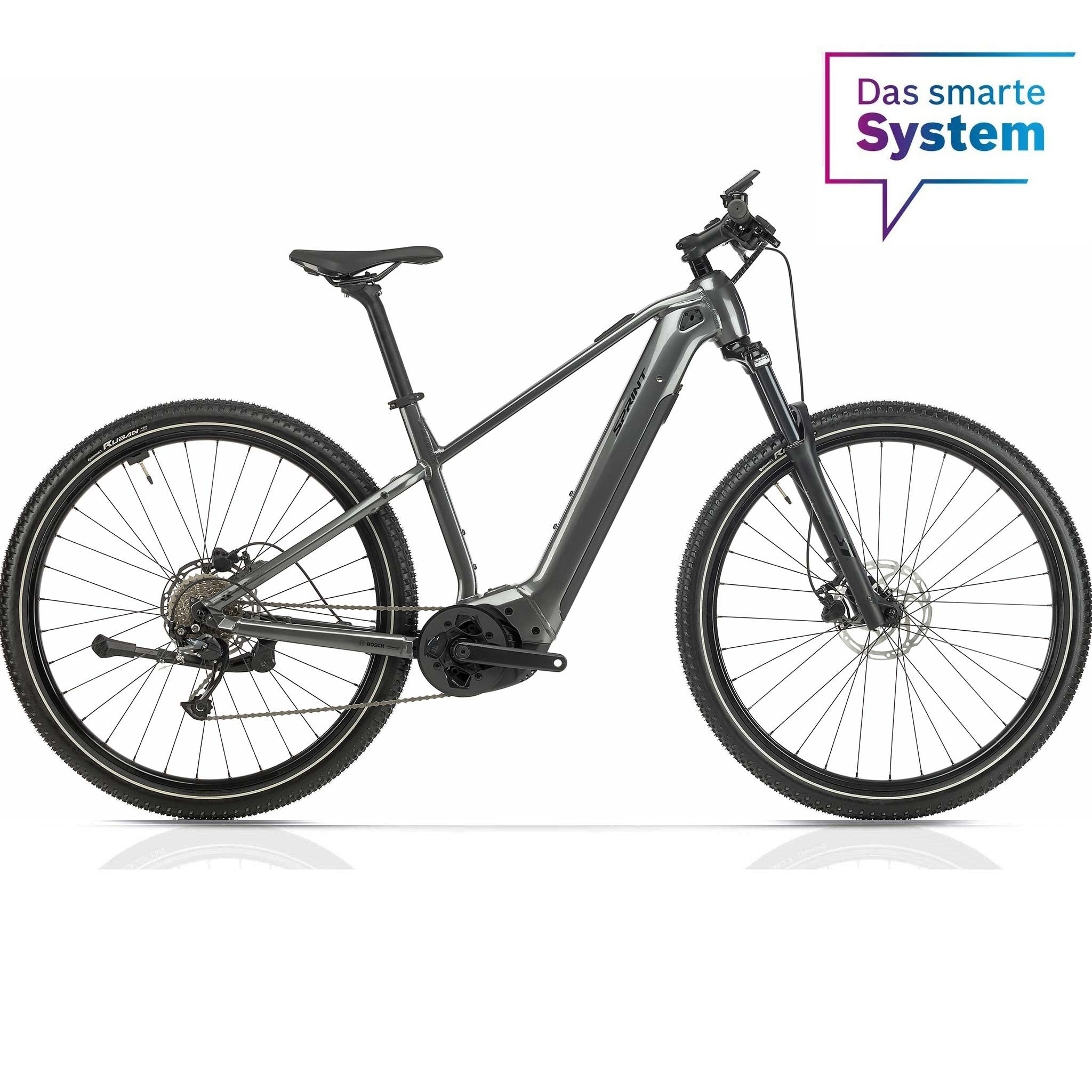 E-MTB para hombre de 29" VAYRON M 2.0 BOSCH PERFORMANCE LINE CX Smart System POWERTUBE 625 Wh 9 velocidades SHIMANO ALTUS RD-M2000-SGS-GRIS