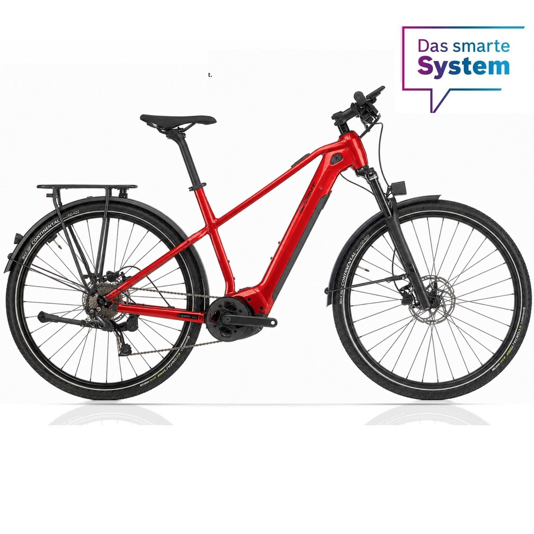 29" Herren E-SUV MTB VAYRON M 3.0 BOSCH PERFORMANCE LINE CX Smart System POWERTUBE 625 Wh 10 x GANG SHIMANO RD-M4120 SGS Rot