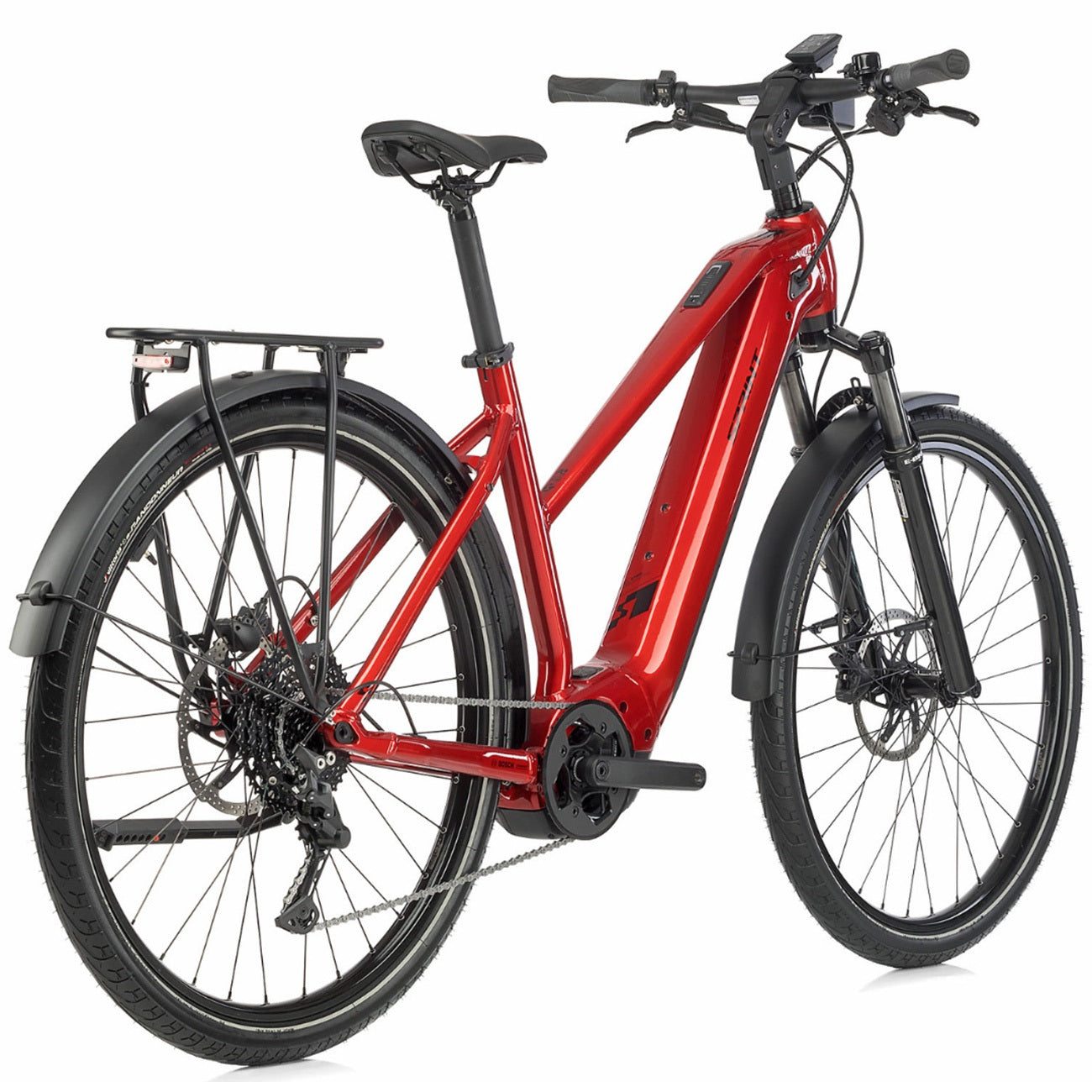 29" Damen E-SUV MTB VAYRON M 4.0 BOSCH PERFORMANCE LINE CX Smart System POWERTUBE 750 Wh 12 GANG SHIMANO SLX RD-M7100-SGS Rot