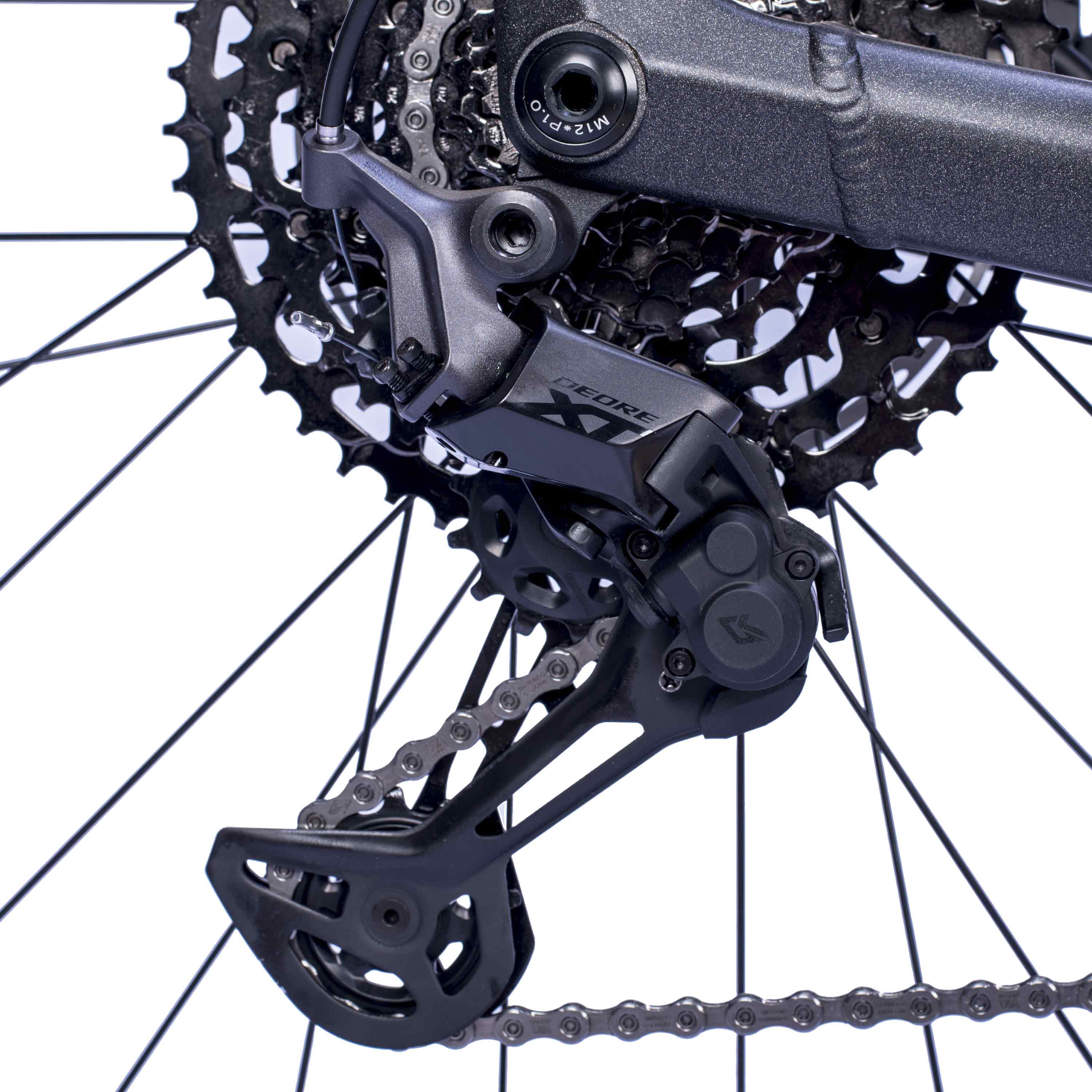29" Herren E-MTB STREAMER CX11 BOSCH PERFORMANCE LINE CX GEN 5 (120 Nm) Smart System POWERTUBE 600Wh 11 GANG SHIMANO XT RD-M8310 Schwarz