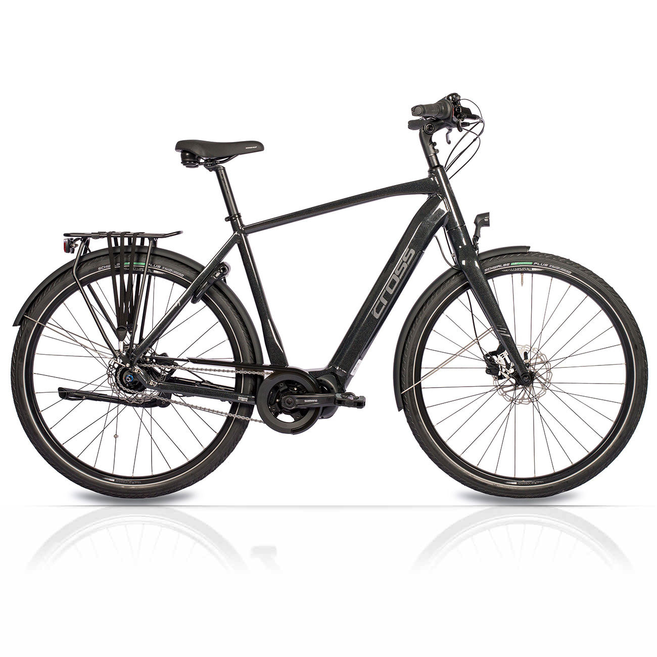 28" BICICLETA ELÉCTRICA DE CIUDAD PARA HOMBRE NOVA SHIMANO STEPS E-6100 504WH 8 VELOCIDADES SHIMANO NEXUS