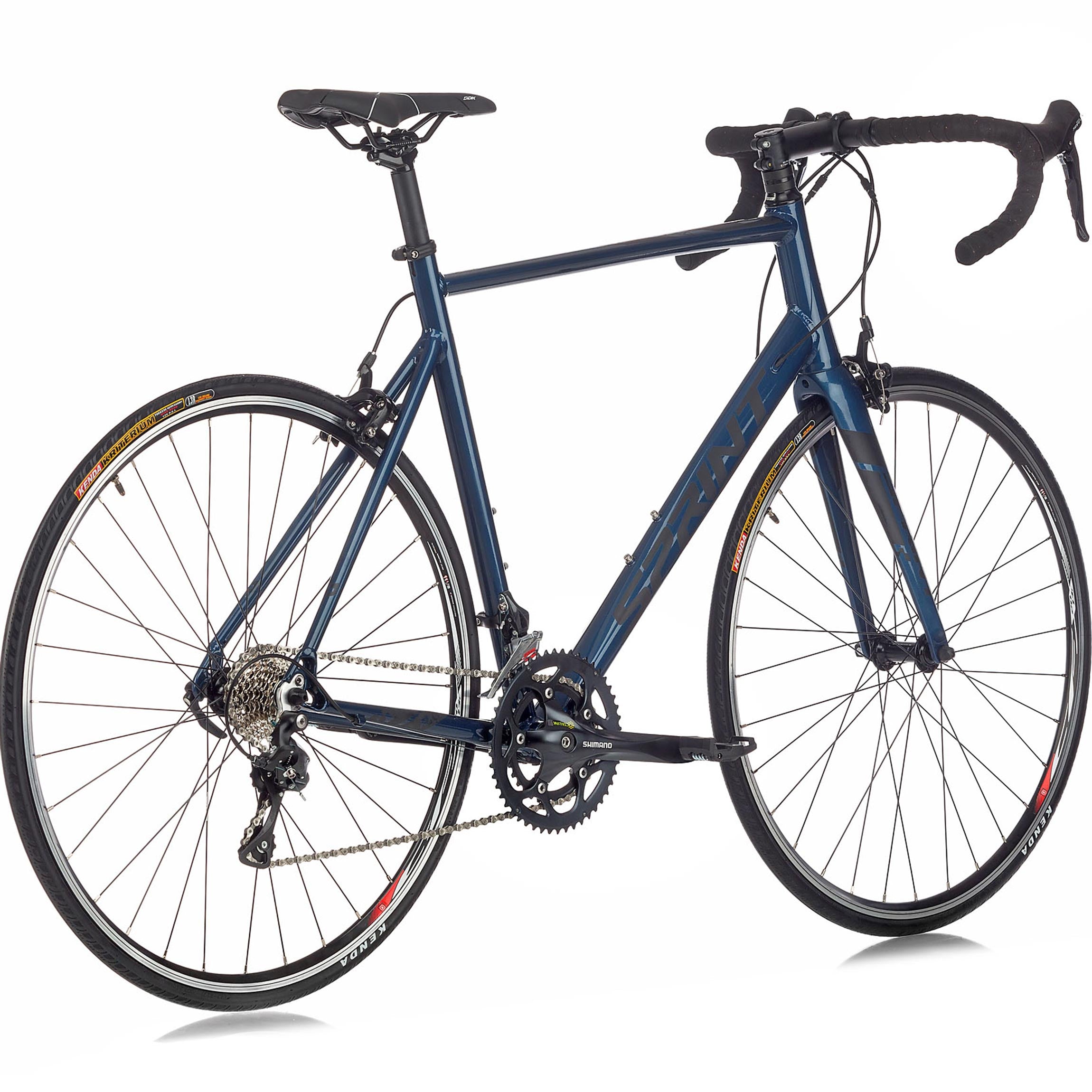 28" Herren Rennrad SPRINT MONZA ELITE Fahrrad CARBON GABEL 2 x 9 Gang SHIMANO SORA RD-R3000 Blue / Black