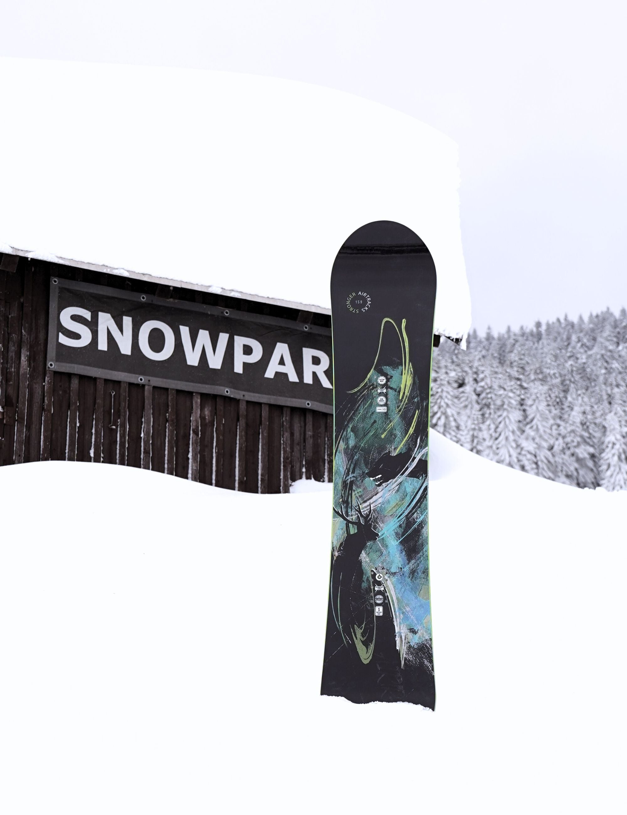 Herren Snowboard STRONGER Zero Rocker Wide