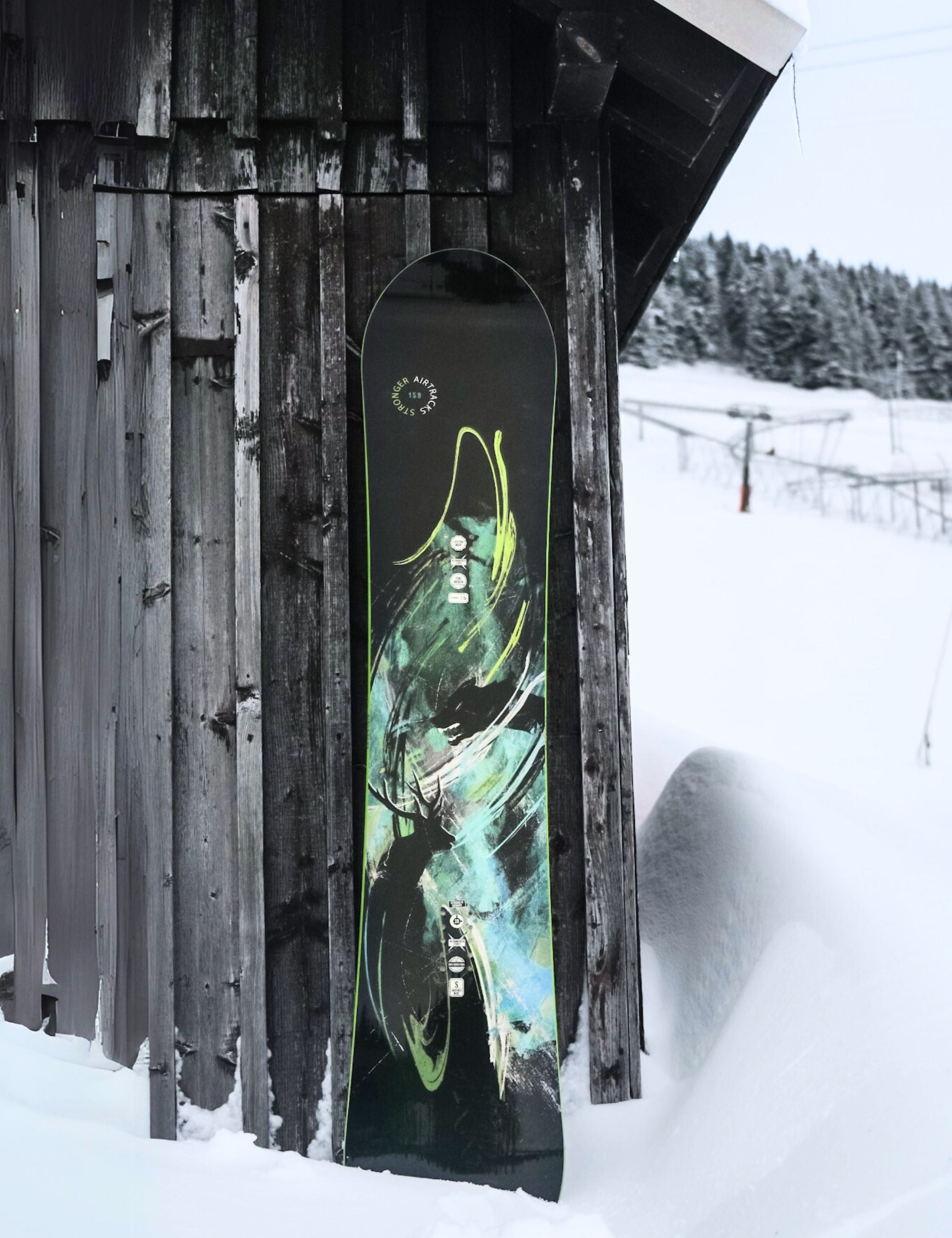 Herren Snowboard STRONGER Zero Rocker Wide