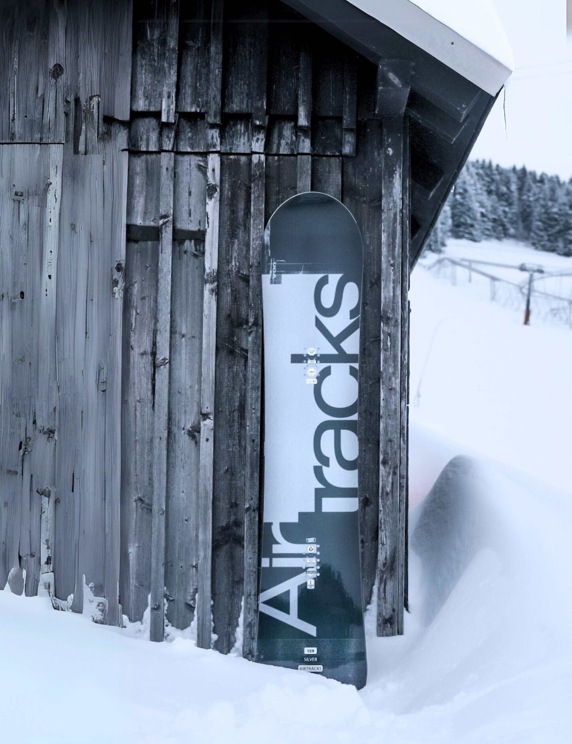 Herren Snowboard SILVER Camber Wide
