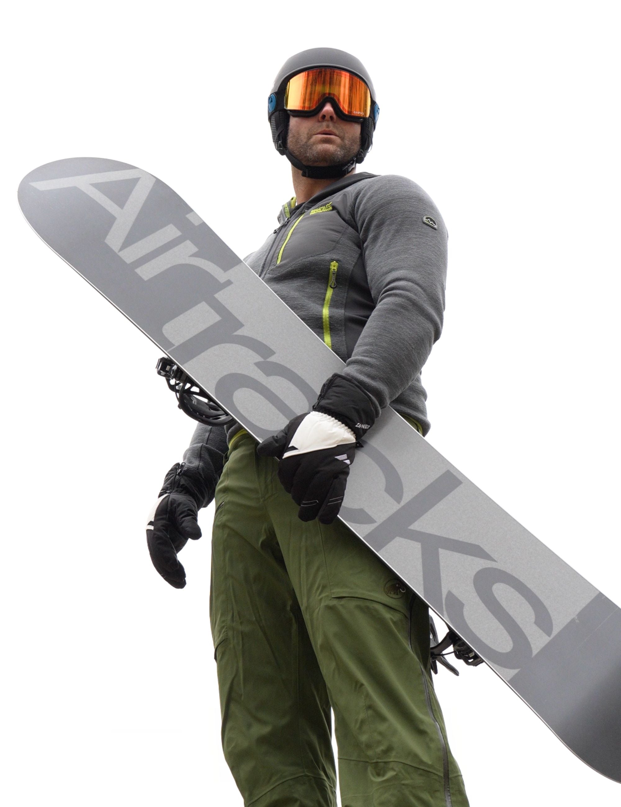 Herren Snowboard SILVER Camber Wide