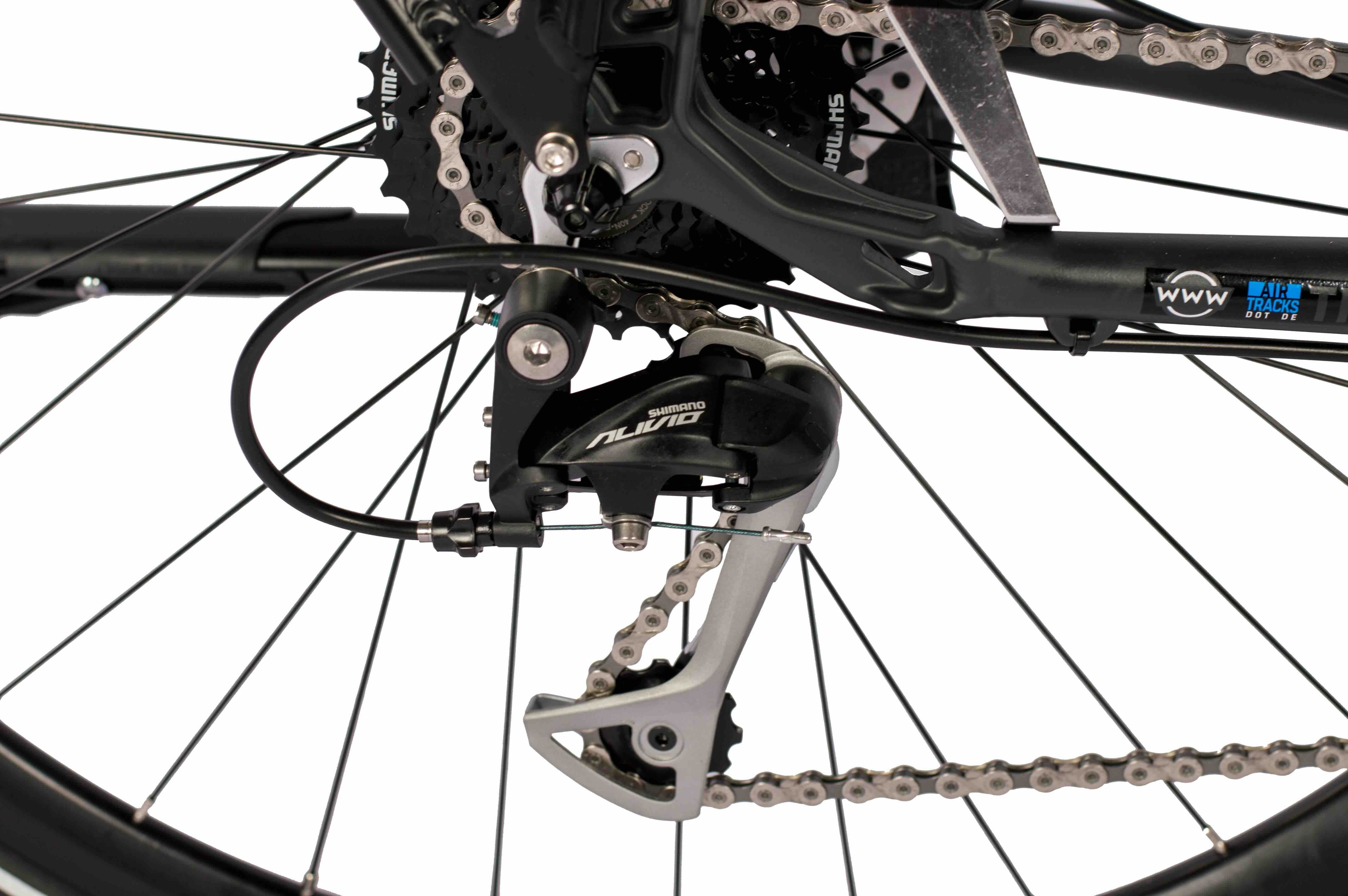 28" Vélo de trekking homme TR.2845 27 x vitesses Shimano Alivio RD-T4000 SGS