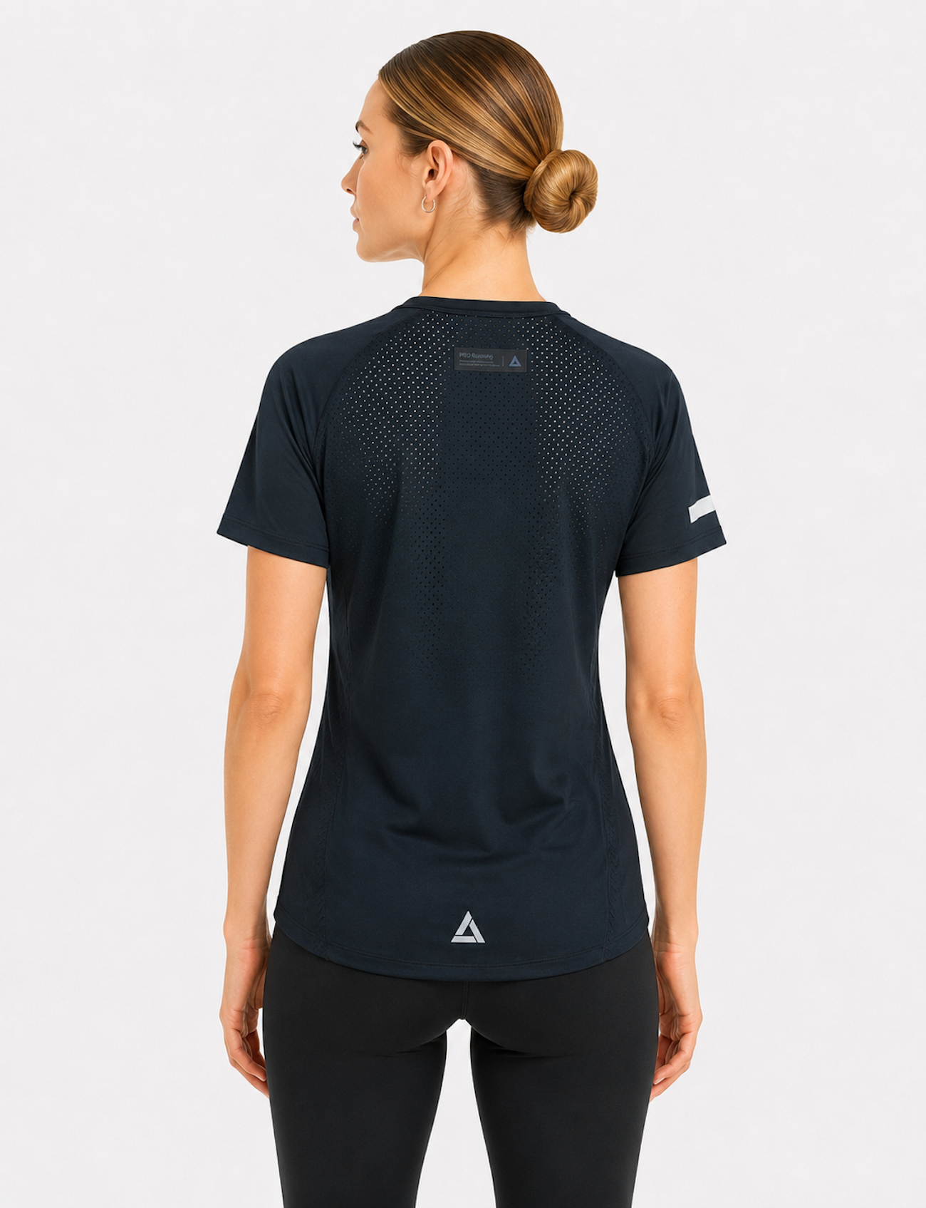 Damen Funktions Laufshirt Kurzarm Pro Line Black