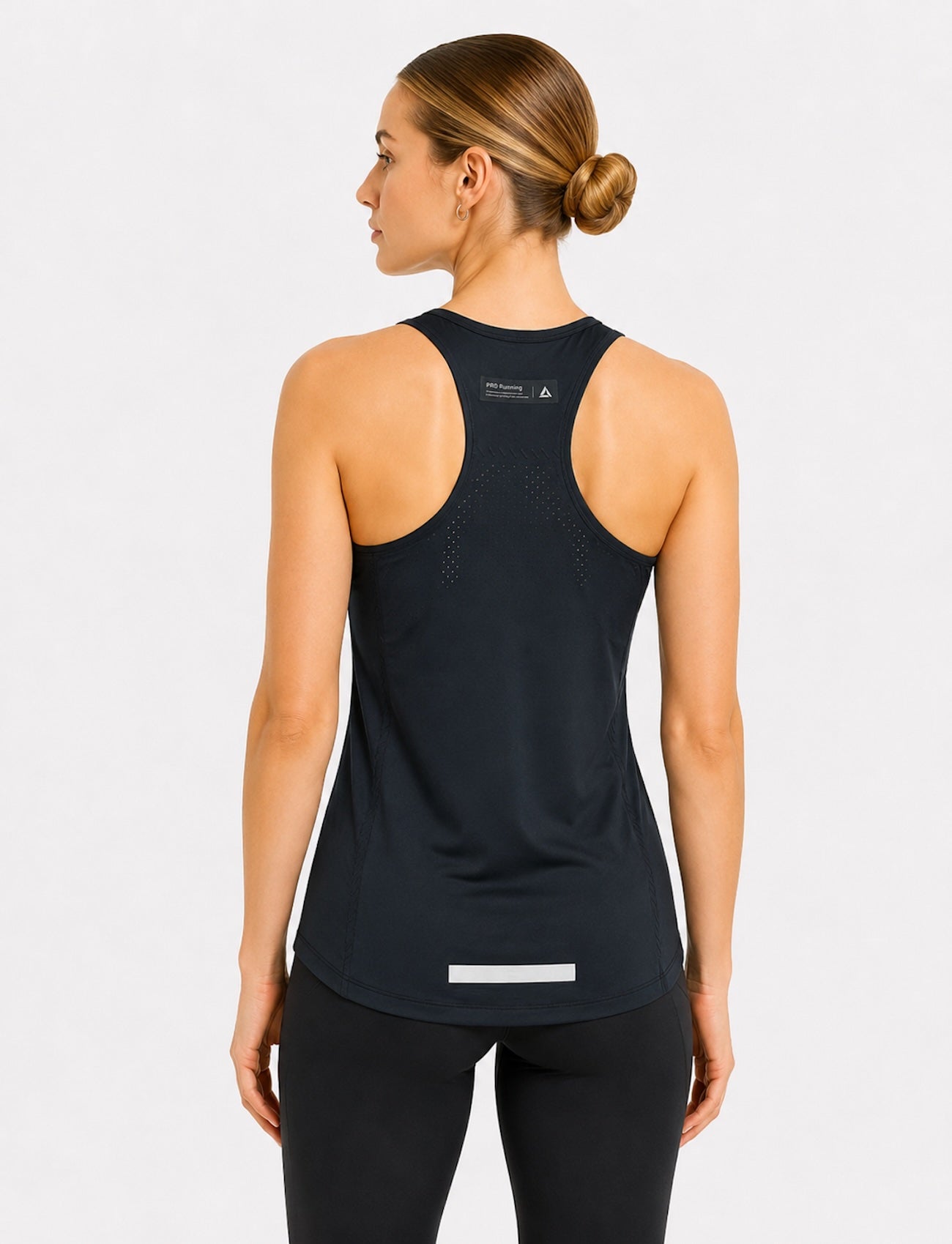 Damen Funktions Laufshirt Ärmellos Kurzarm Pro Line Black