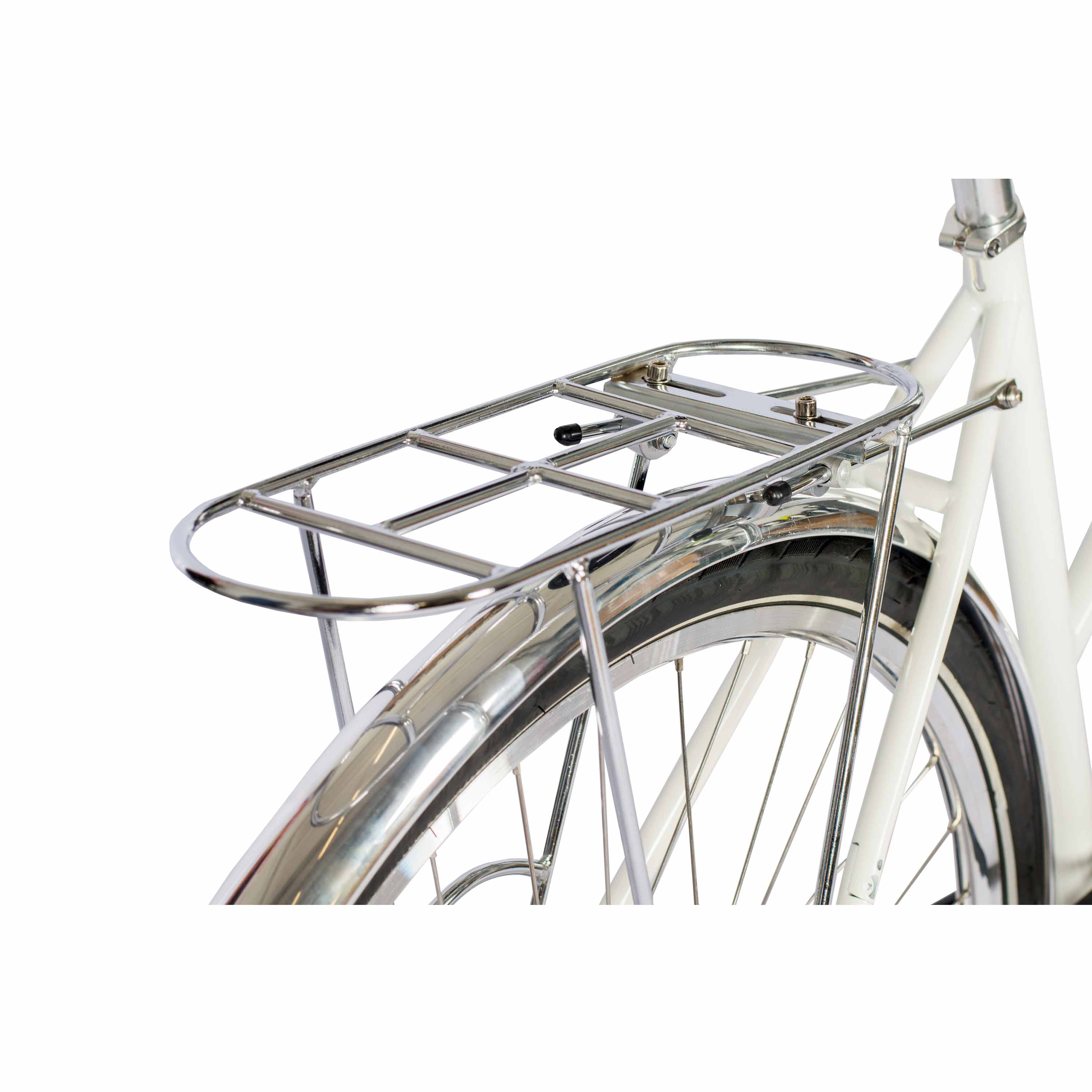 28" Damen Urban Bike City Fahrrad STREET CrMo GATES CARBON DRIVE BELT Shimano 7 x Gang NEXUS Weiß