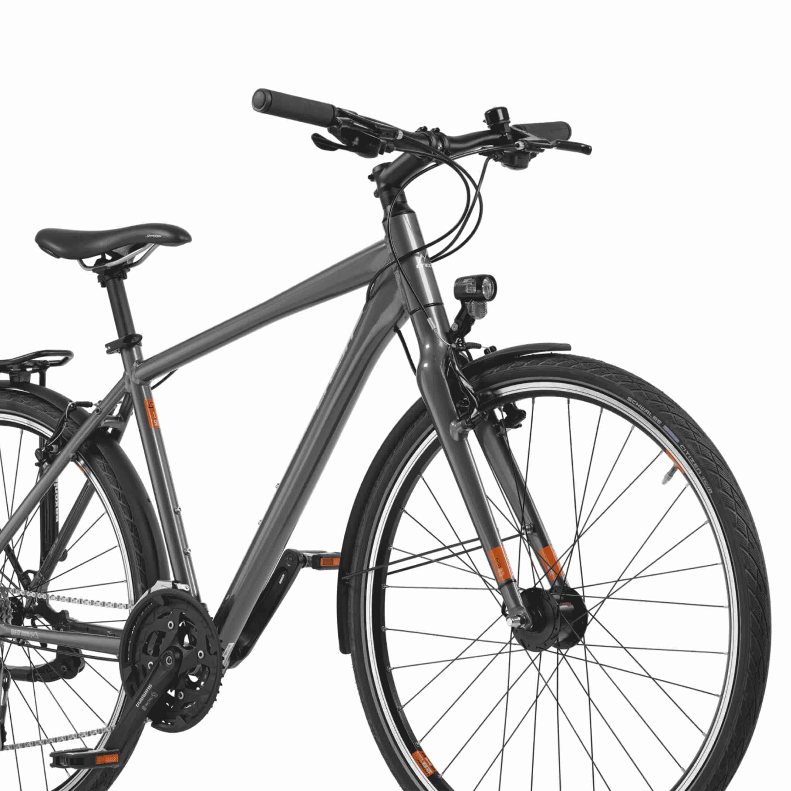 28" Vélo de trekking homme QUEST VB GENT Shimano 24 vitesses SHIMANO ALIVIO RD-T4000 SGSL