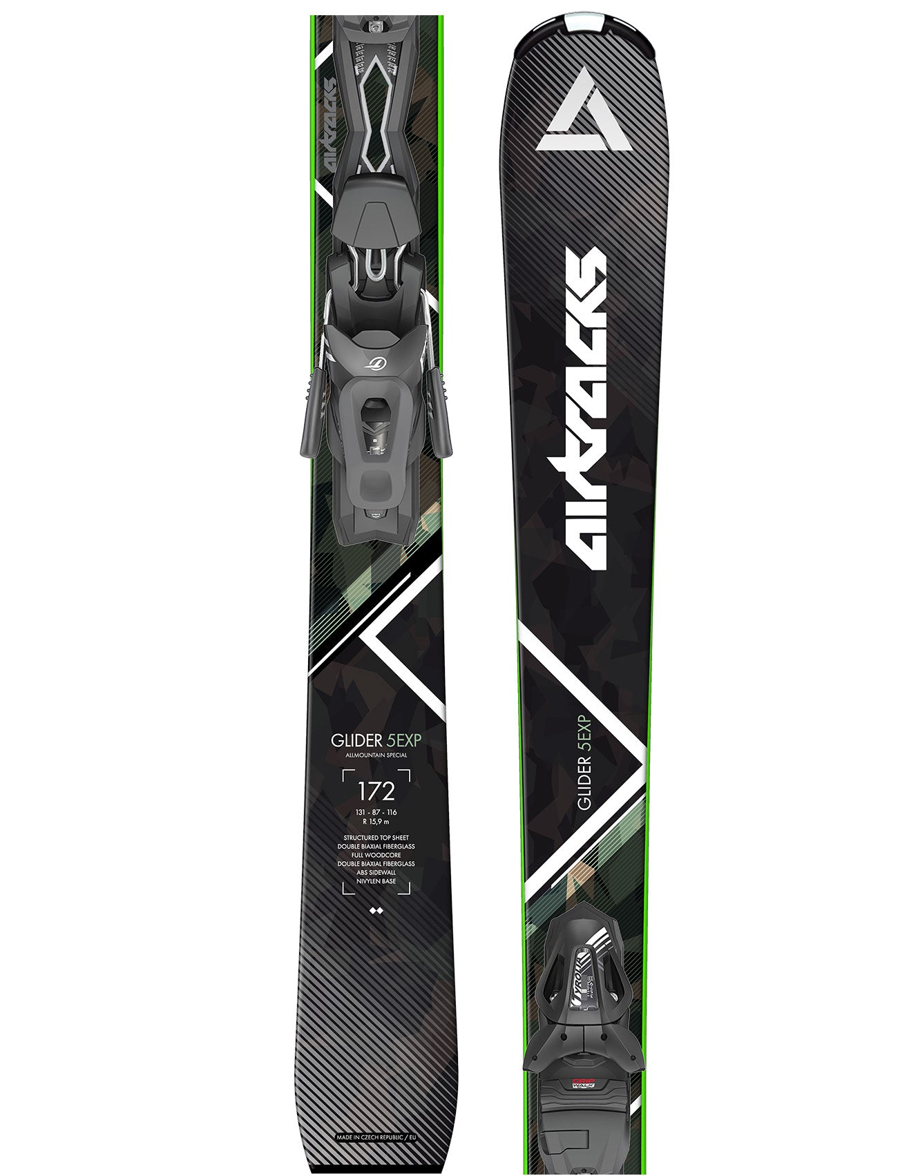 Alpin Ski Allmountain Freeride Savage Pro Rocker Wide + Ski Bindung Tyrolia PR 11 GW + Ski Tasche
