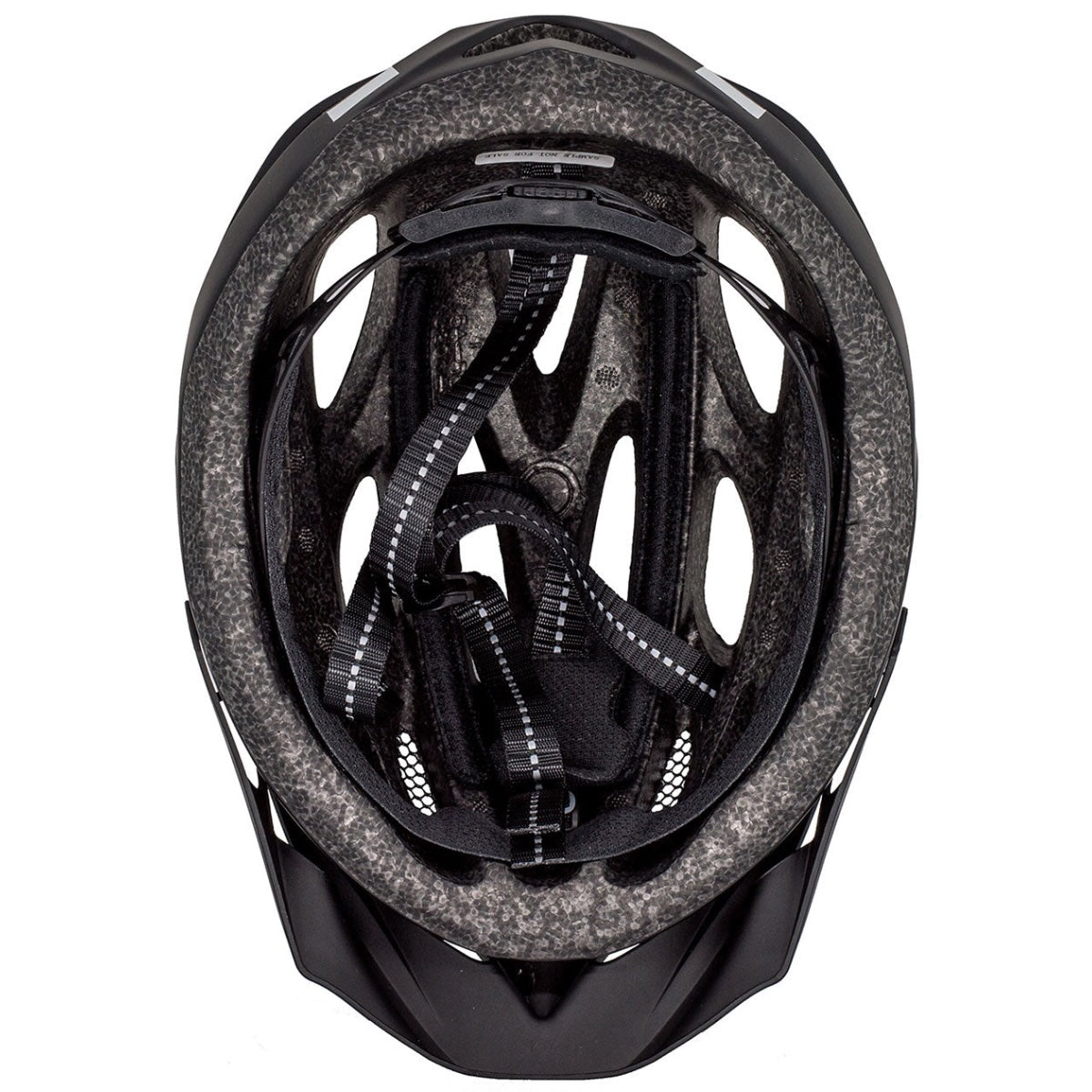 Bicycle helmet Savage KJ -201 black matt - men and women