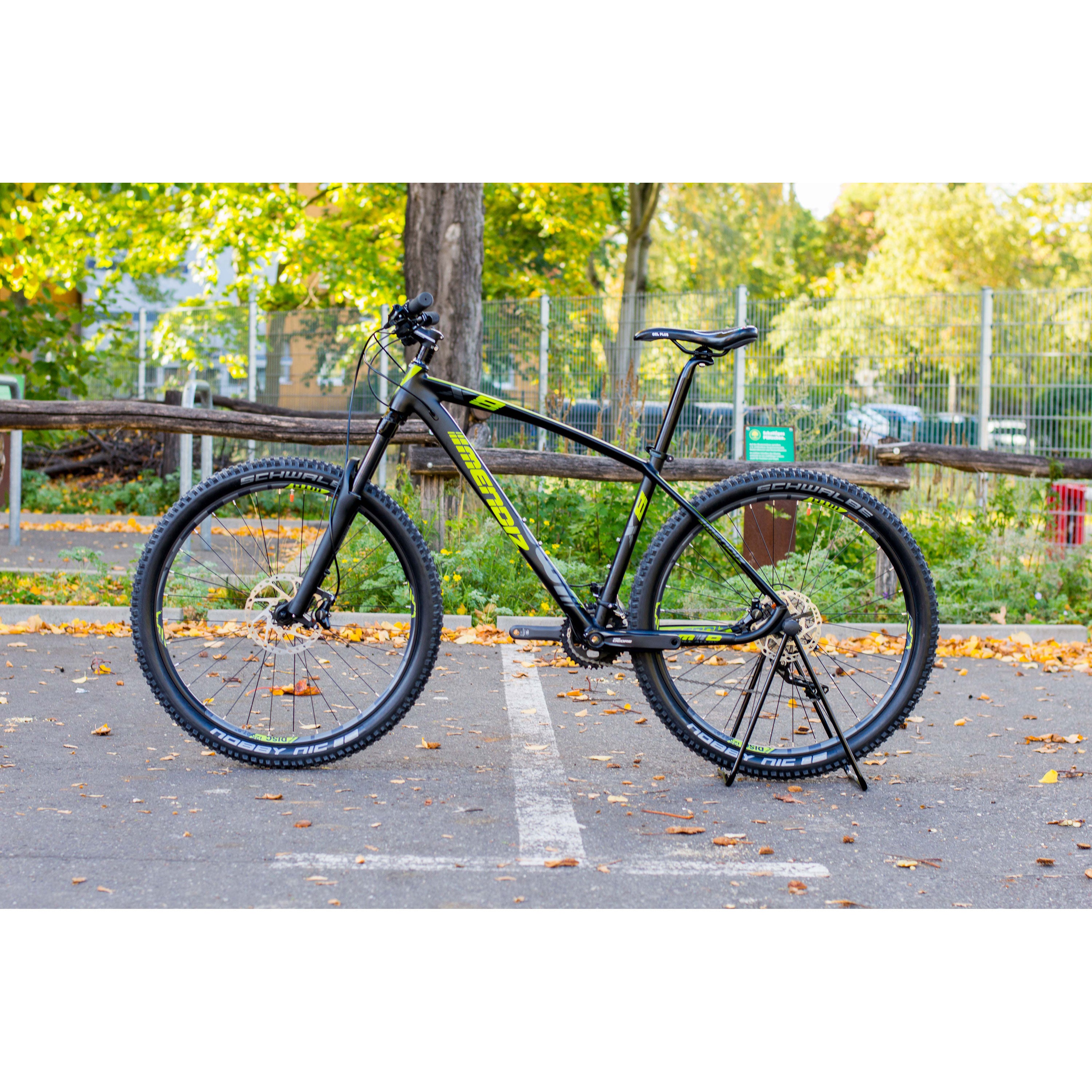27,5 Zoll Unisex MTB RX8 Hardtail 2x10G Shimano Deore Schwarz Grün