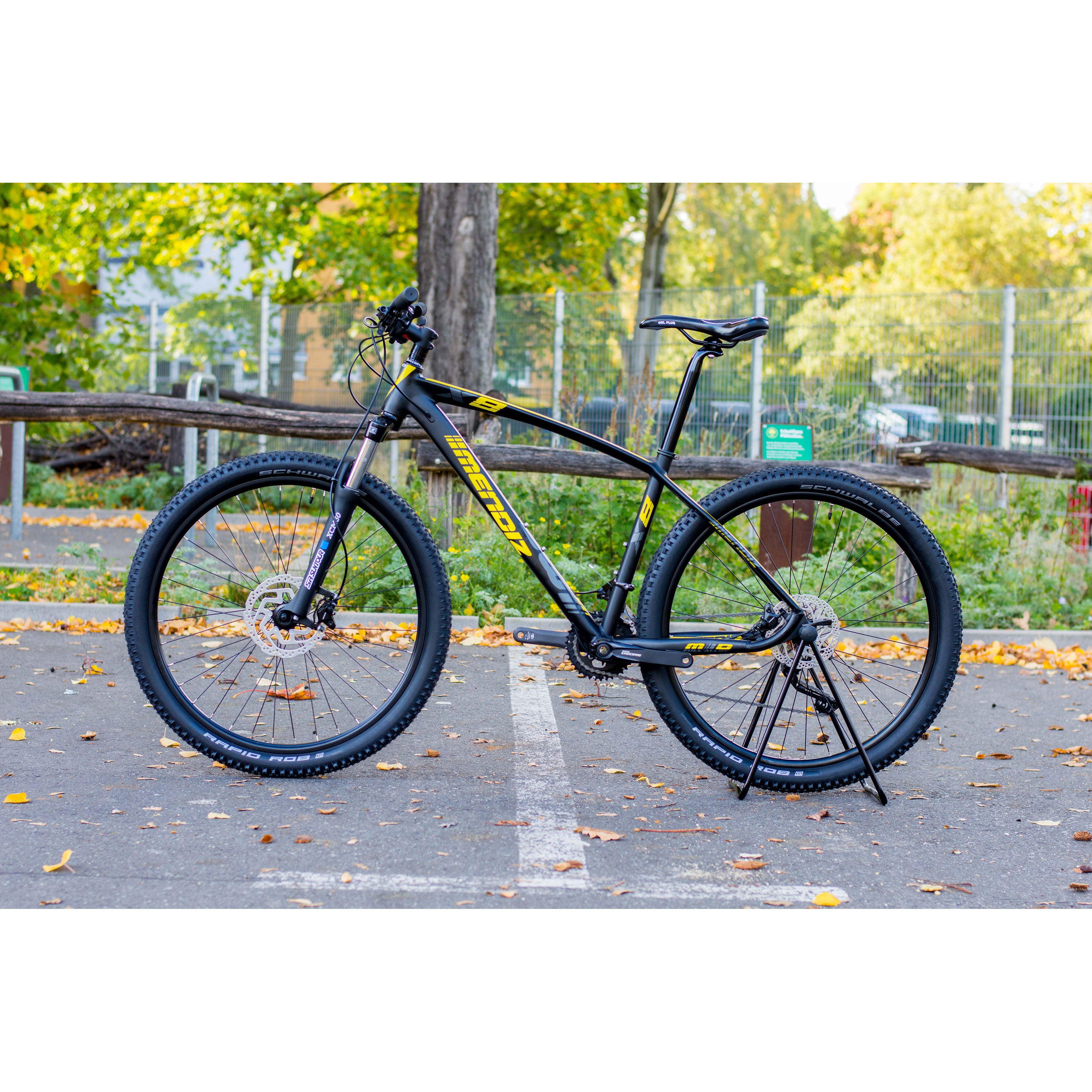 27,5 Zoll Unisex MTB RX8 Hardtail 2x10G Shimano Deore Schwarz Gelb