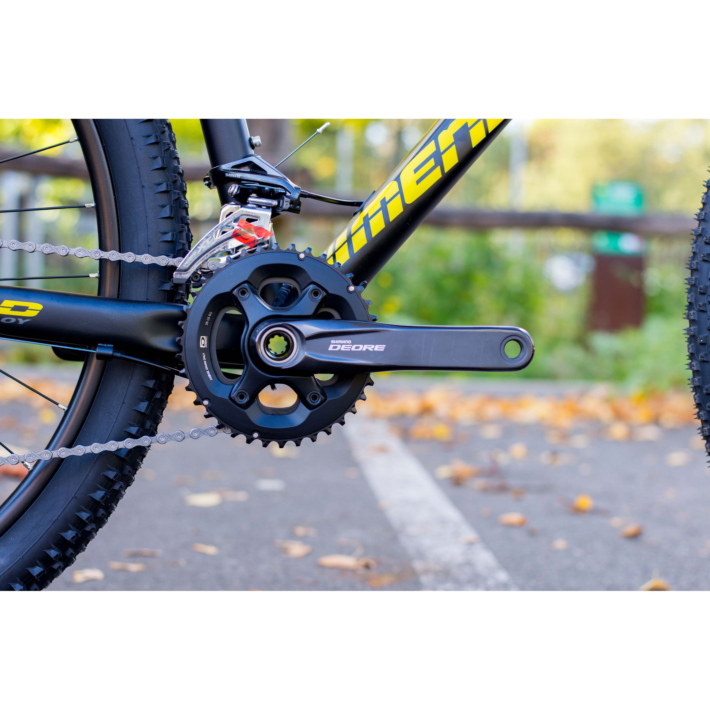 27,5 Zoll Unisex MTB RX8 Hardtail 2x10G Shimano Deore Schwarz Gelb