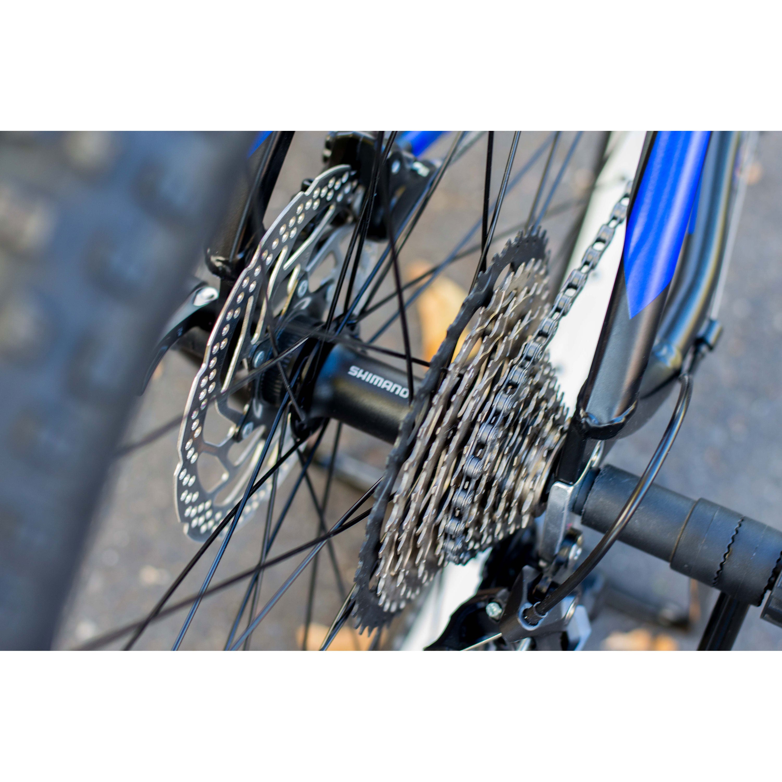 27,5 Zoll Herren MTB RX9 Hardtail 1x11G Shimano Deore Schwarz Blau