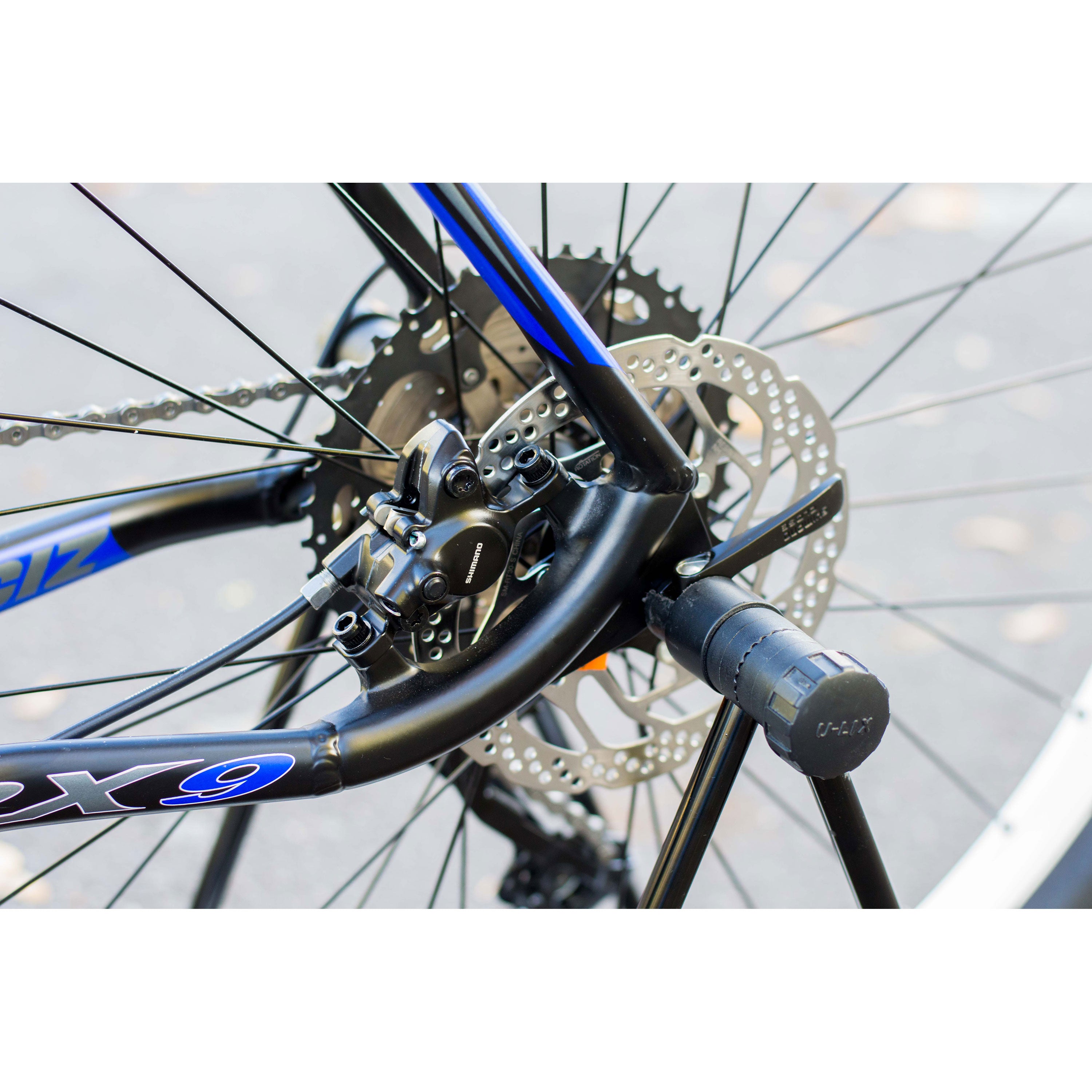 27,5 Zoll Herren MTB RX9 Hardtail 1x11G Shimano Deore Schwarz Blau