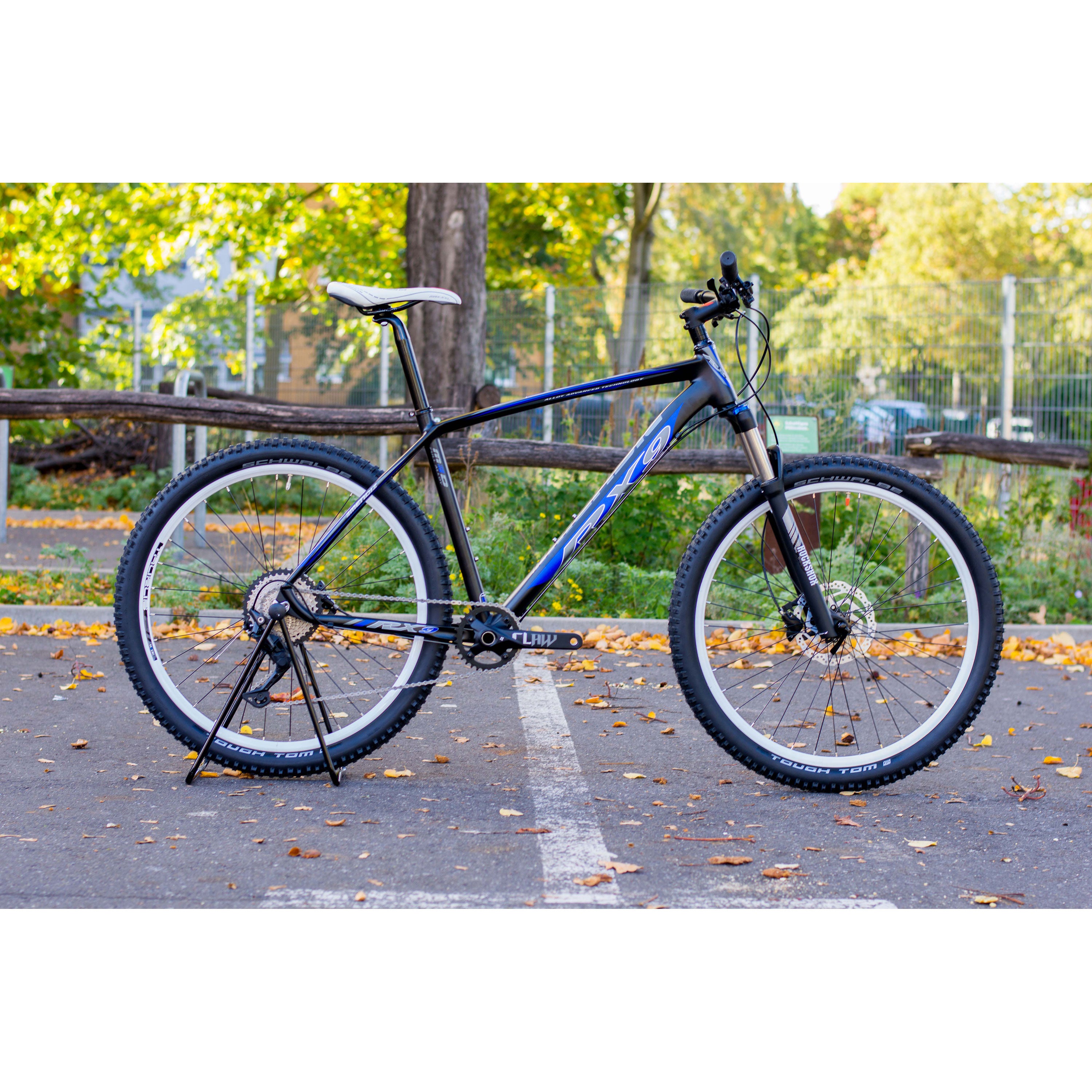 27,5 Zoll Herren MTB RX9 Hardtail 1x11G Shimano Deore Schwarz Blau