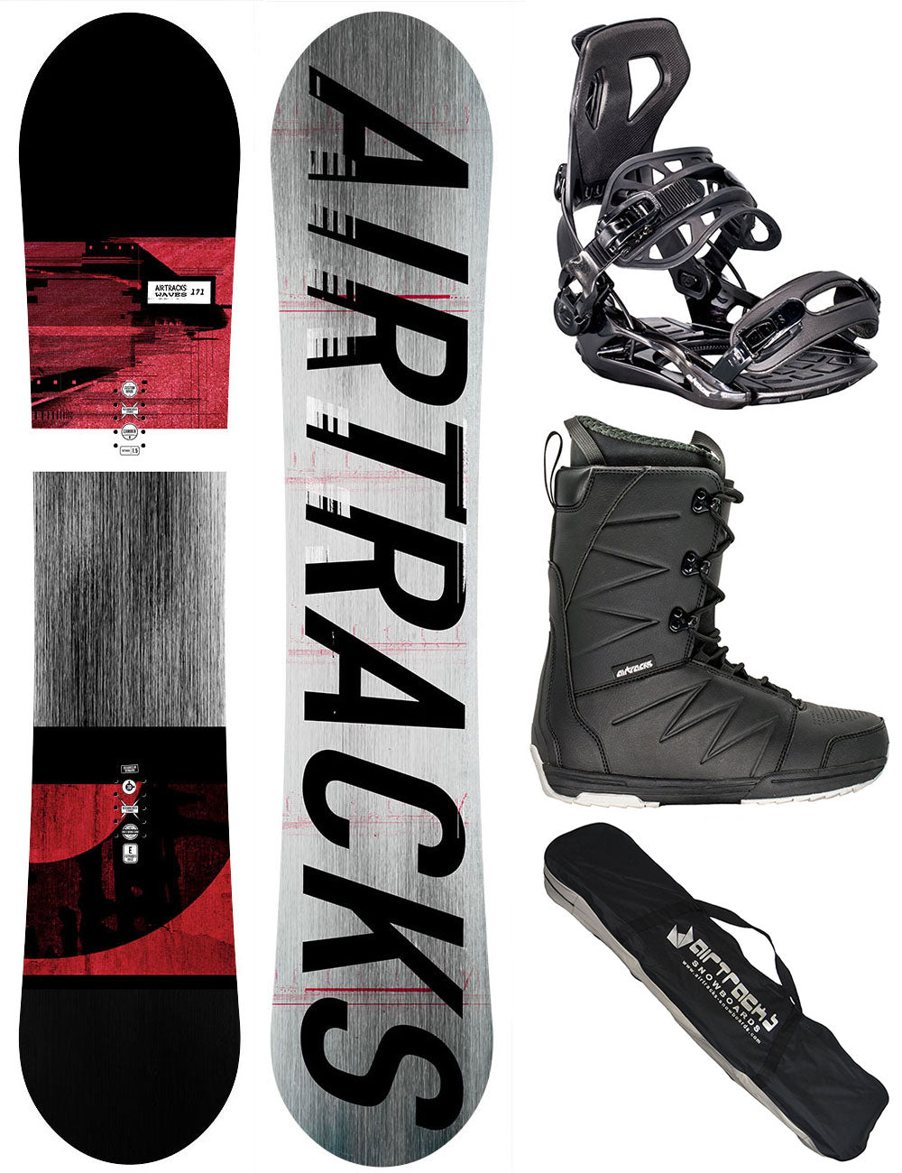 Men’s Snowboard Set WAVES + Bindings Master ME + Boots Star + SB Bag