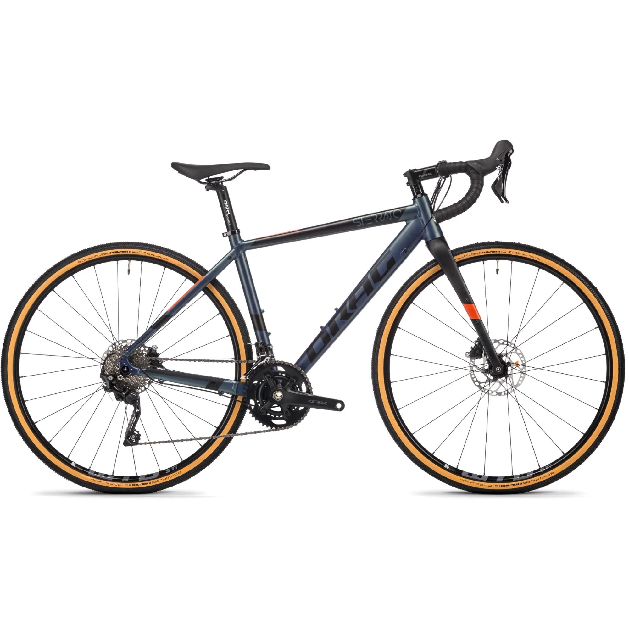 28" Herren Gravel Bike STERRATO 7.0 UD CARBONGABEL Fahrrad 2 x 10 Gang Shimano GRX-400