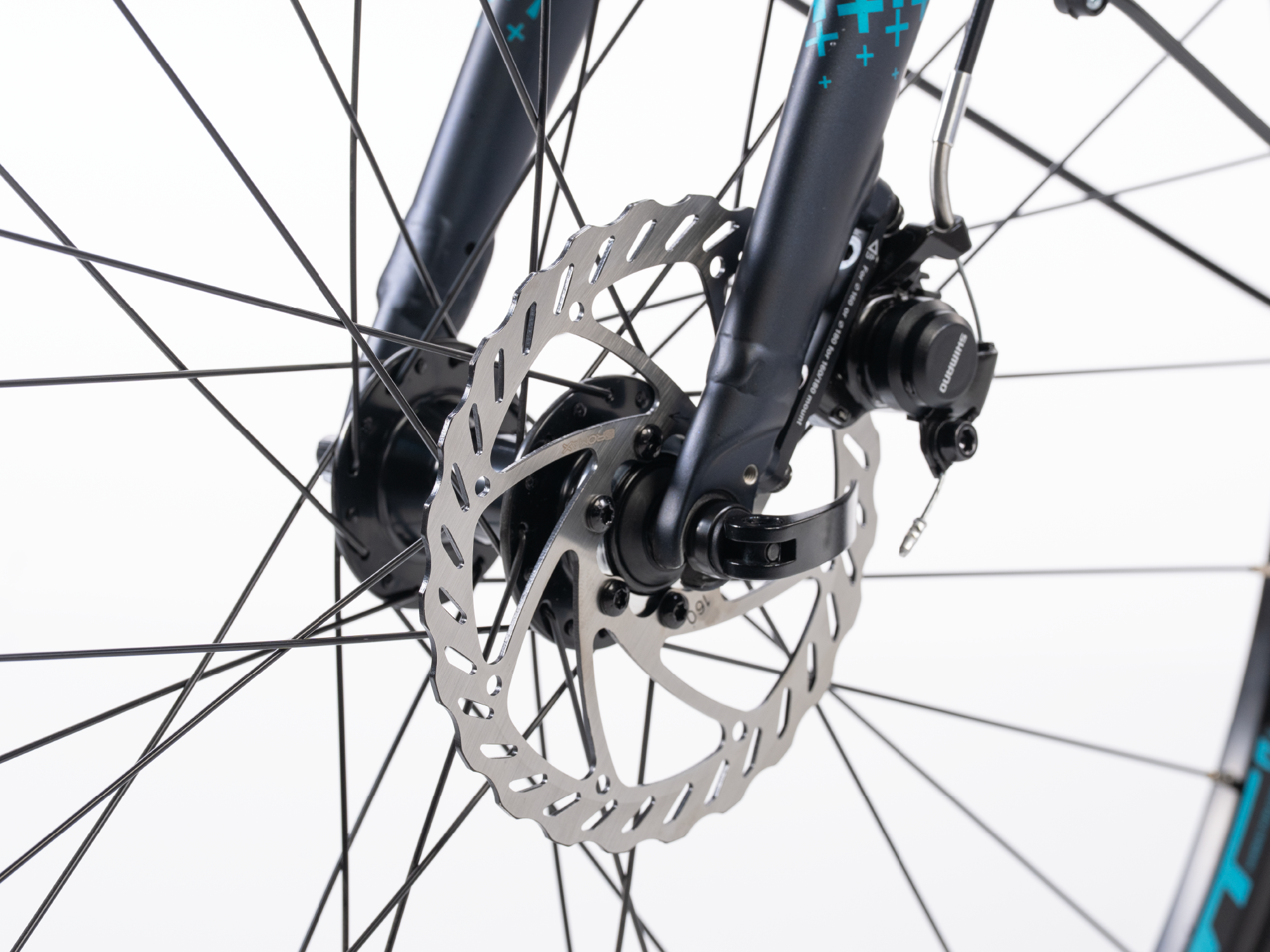 28" Herren Gravel Fahrrad Storm 3.1 Shimano 2x8 Claris R2000 + Sora RD-R3000-GS Blau Matt