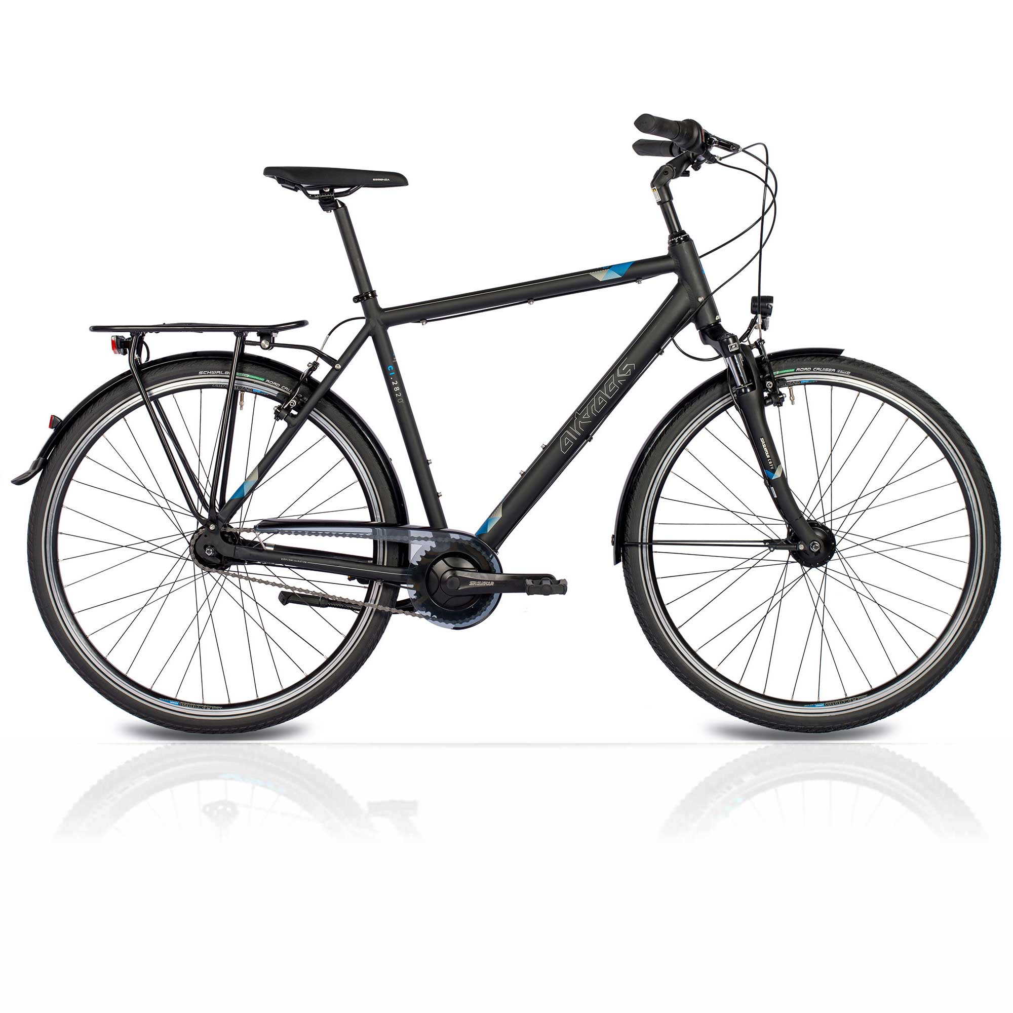 28" Herren City Fahrrad CI.2820 Cityrad Shimano 7 x Gang Nexus RÜCKTRITTBREMSE