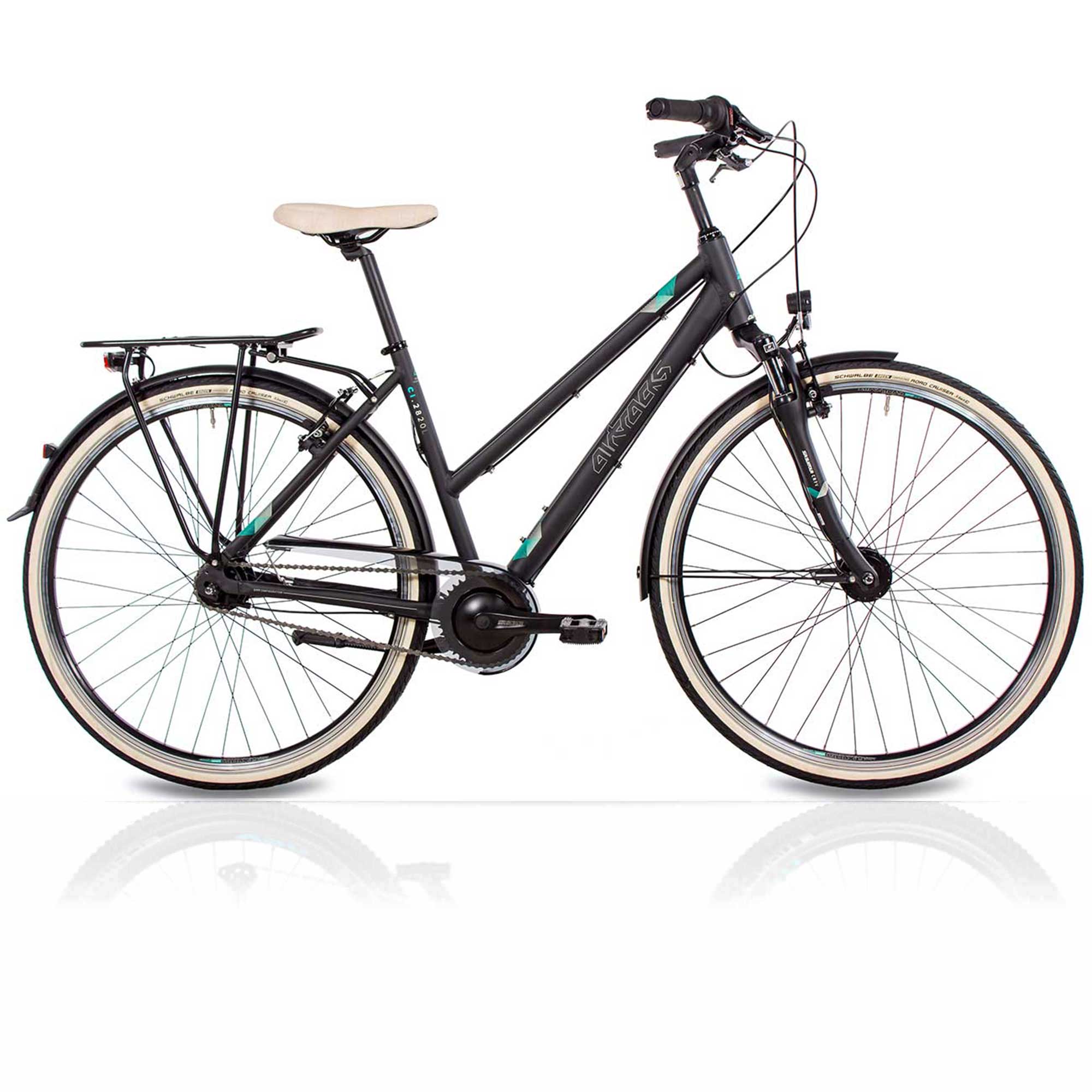 28" Damen City Fahrrad CI.2820L Cityrad Shimano 7 x Gang Nexus RÜCKTRITTBREMSE