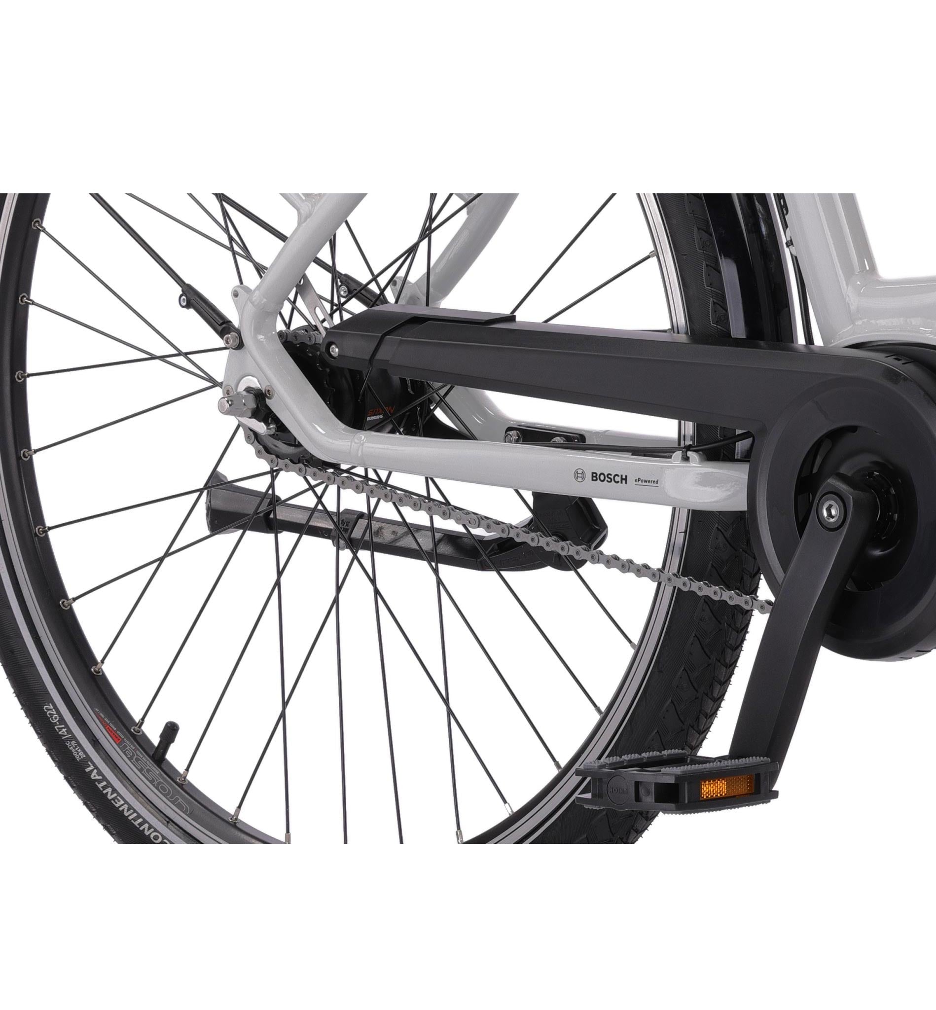 28" CITY E-BIKE V-TRON CR LS RACK BOSCH ACTIVE LINE GEN3 400 Wh 7 SPEED SHIMANO NEXUS