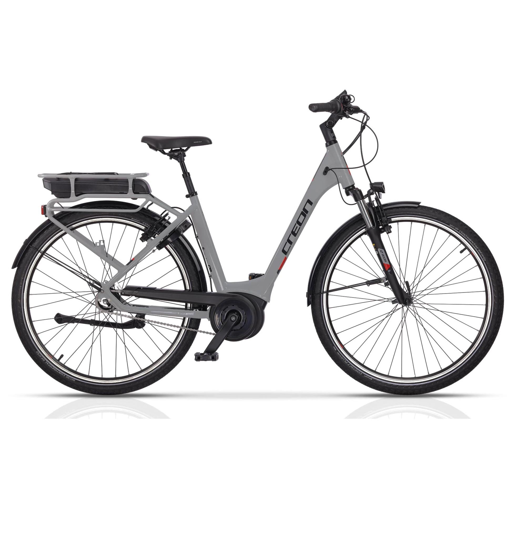 28" CITY E-BIKE V-TRON CR LS RACK BOSCH ACTIVE LINE GEN3 400 Wh 7 SPEED SHIMANO NEXUS