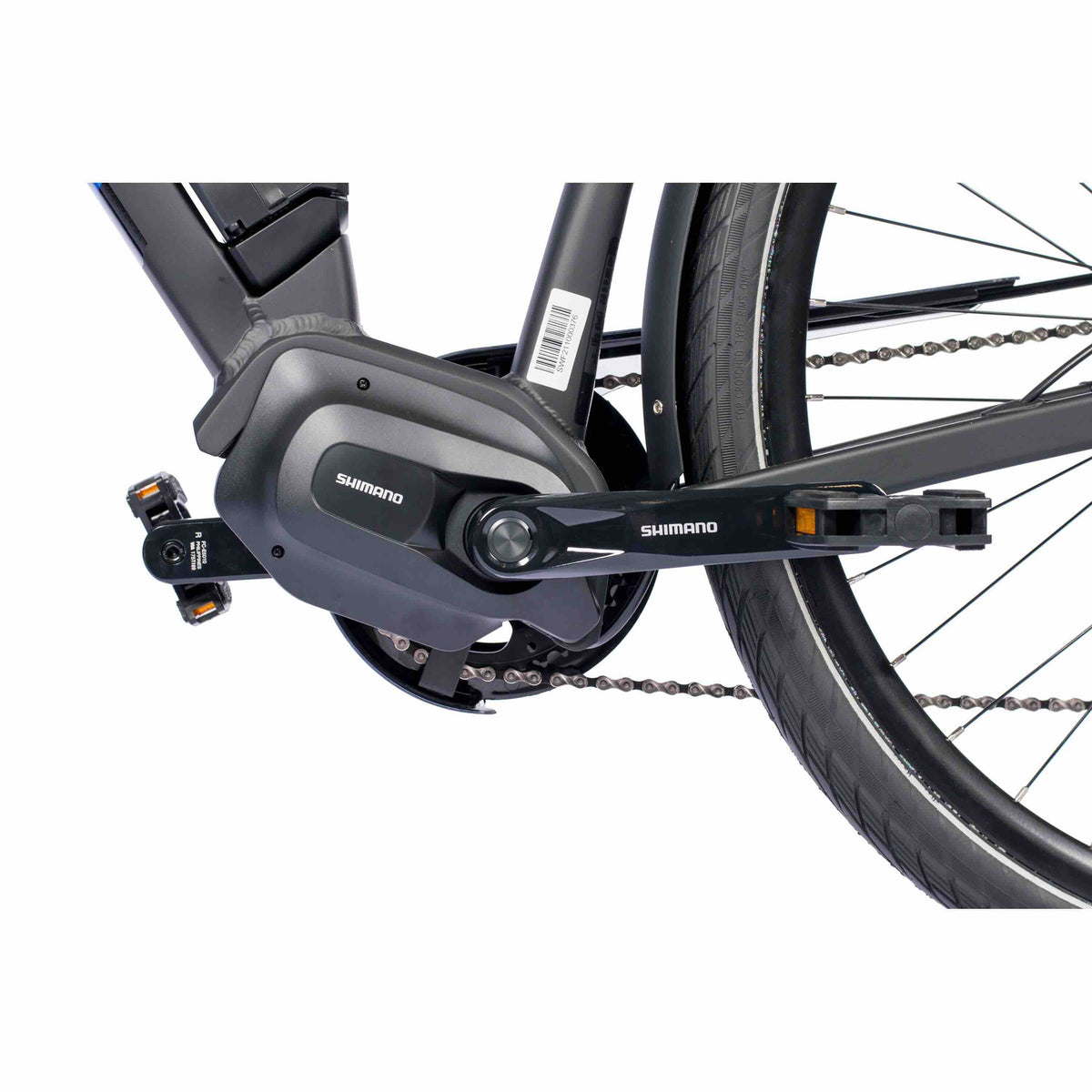 28" Men's E-Bike Trekking Bicycle V-TRON SHIMANO STEPS E-5000 418 Wh 9-Speed SHIMANO RD-T3000 - B-Stock