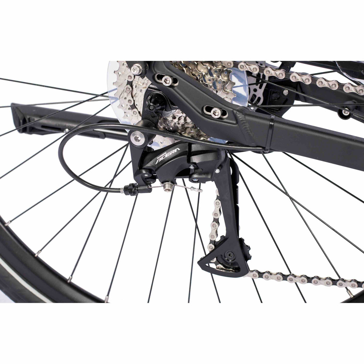 28" Men's E-Bike Trekking Bicycle V-TRON SHIMANO STEPS E-5000 418 Wh 9-Speed SHIMANO RD-T3000 - B-Stock