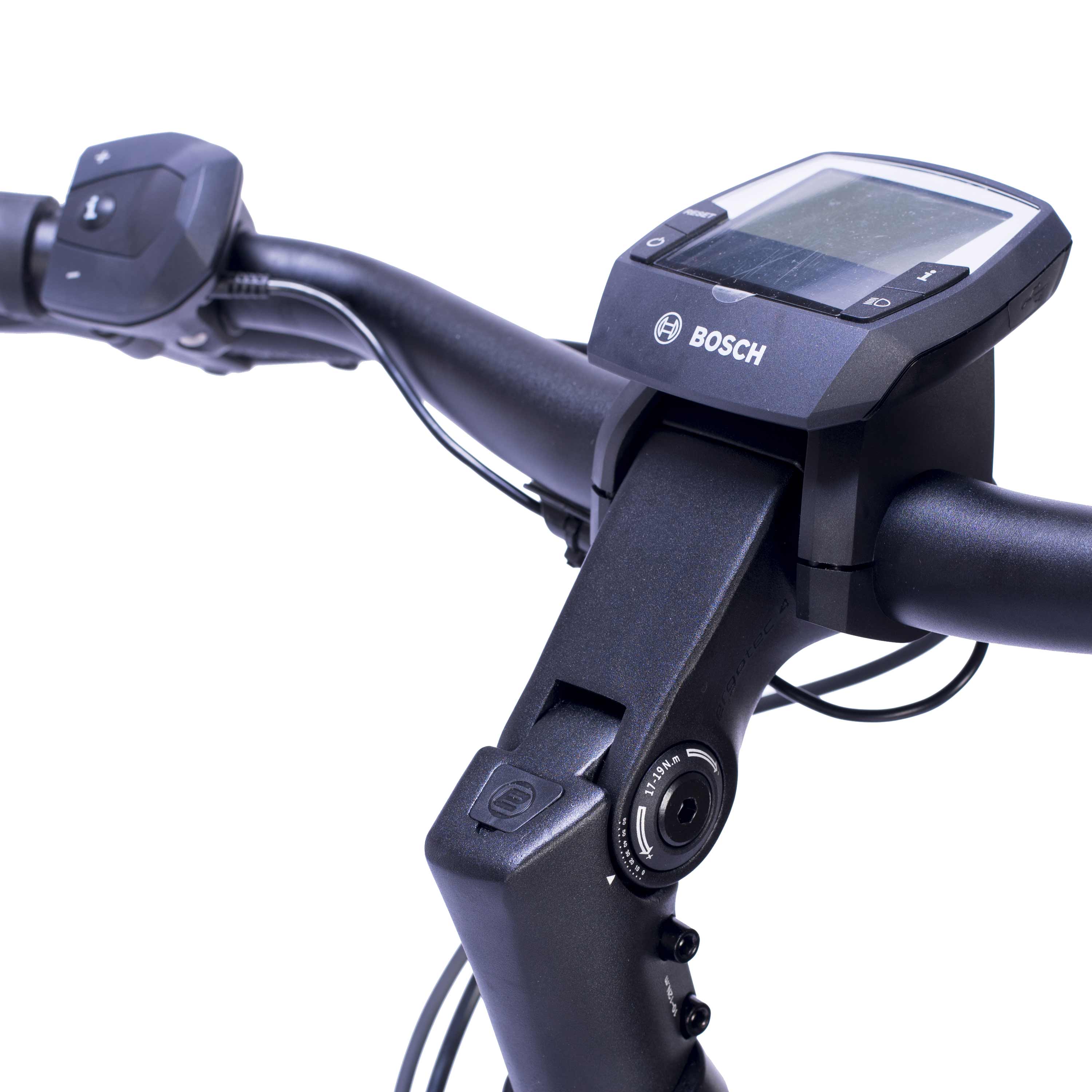 28" Bicicleta eléctrica de ciudad V-Tron RACK BOSCH ACTIVE LINE PLUS 400 Wh 7 velocidades SHIMANO NEXUS freno de contrapedal trasero