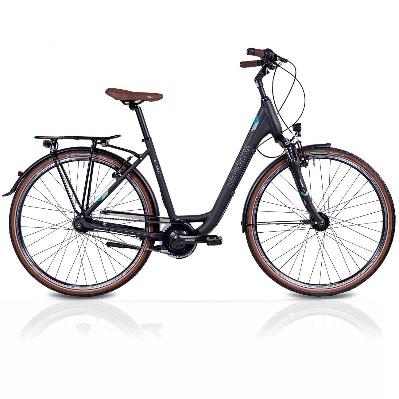 28" Damen City Fahrrad LS Cityrad CI.2820W City Fahrrad Shimano 7 x Gang Nexus Rücktrittbremse