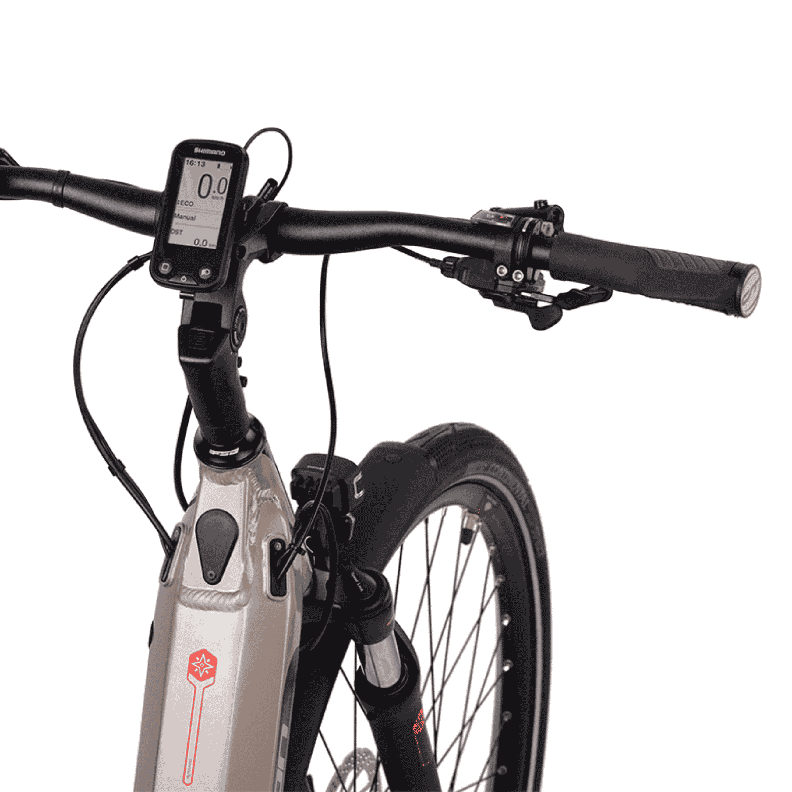 28" WOMEN’S E-BIKE LS TREKKING E-TOURING 12.8 CITY BIKE SHIMANO STEPS E7000 504 WH 10-SPEED SHIMANO DEORE RD-M5130 SGS