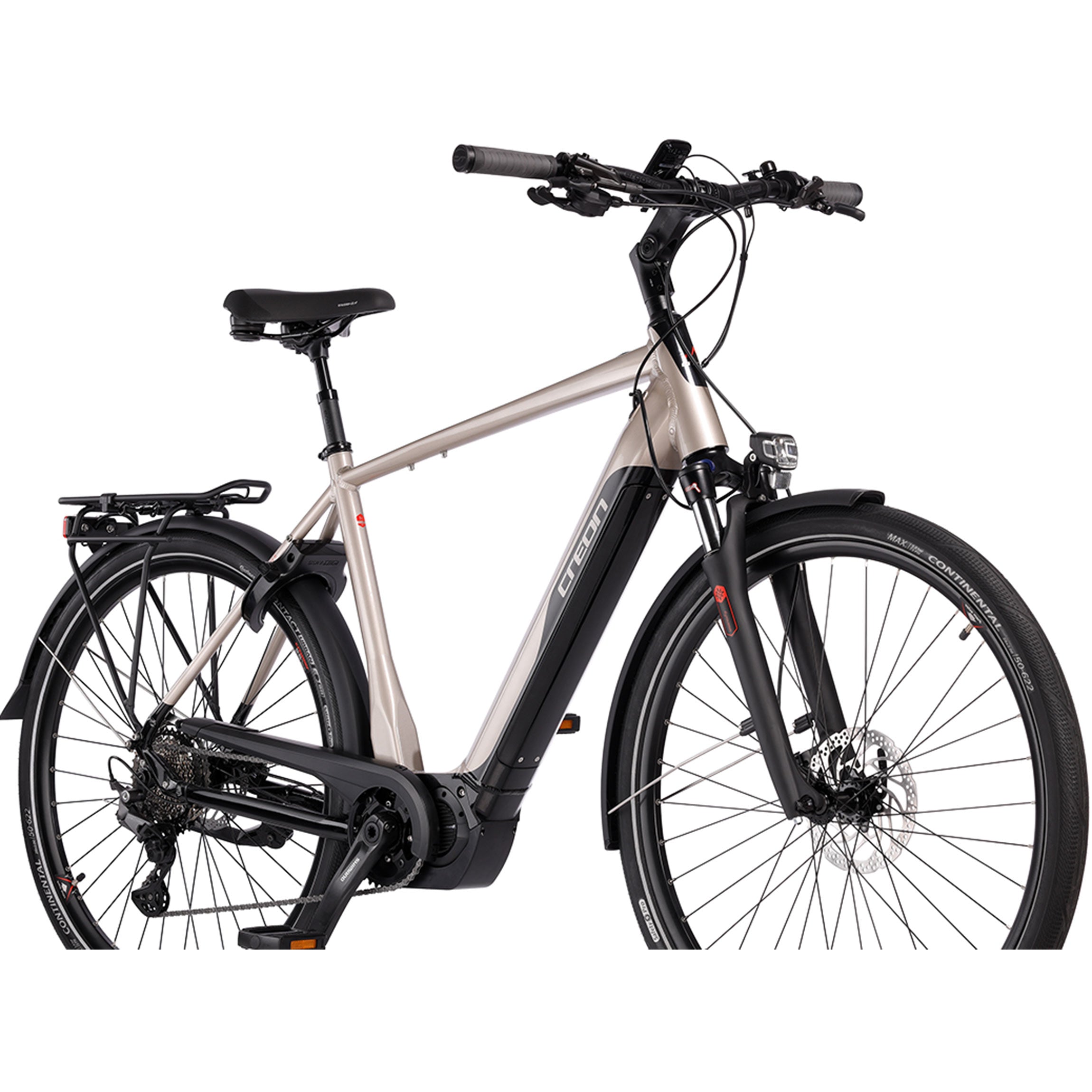 28" E-Bike Herren Trekking Fahrrad e-TOURING 12.8 City Bike SHIMANO STEPS E 7000 504 Wh 10 Gang SHIMANO DEORE RD-M5130 SGS