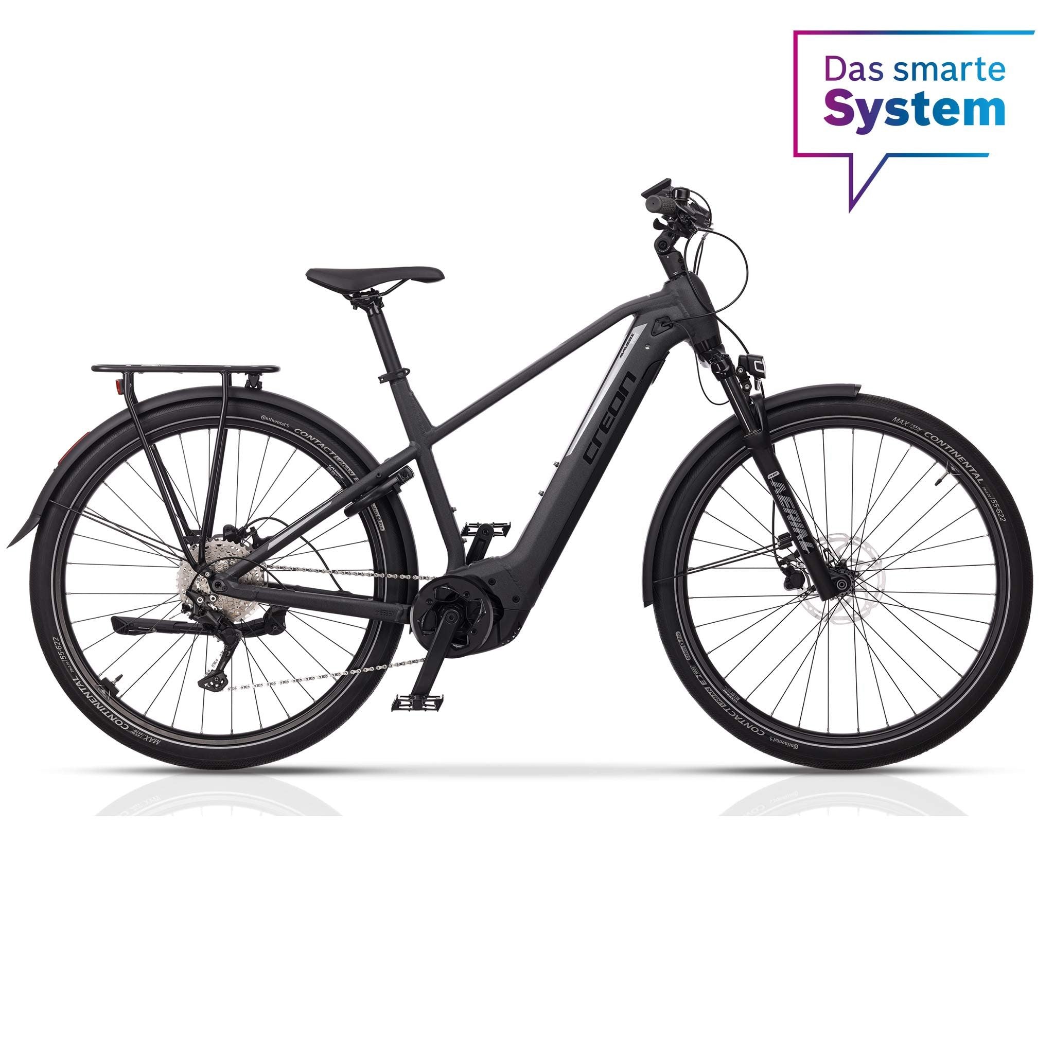28" Herren E-Bike Trekking Fahrrad MAVERIX TR5 BOSCH Performance Line CX (Smart) POWERTUBE 750Wh 11 Gang SHIMANO DEORE RD-M5120
