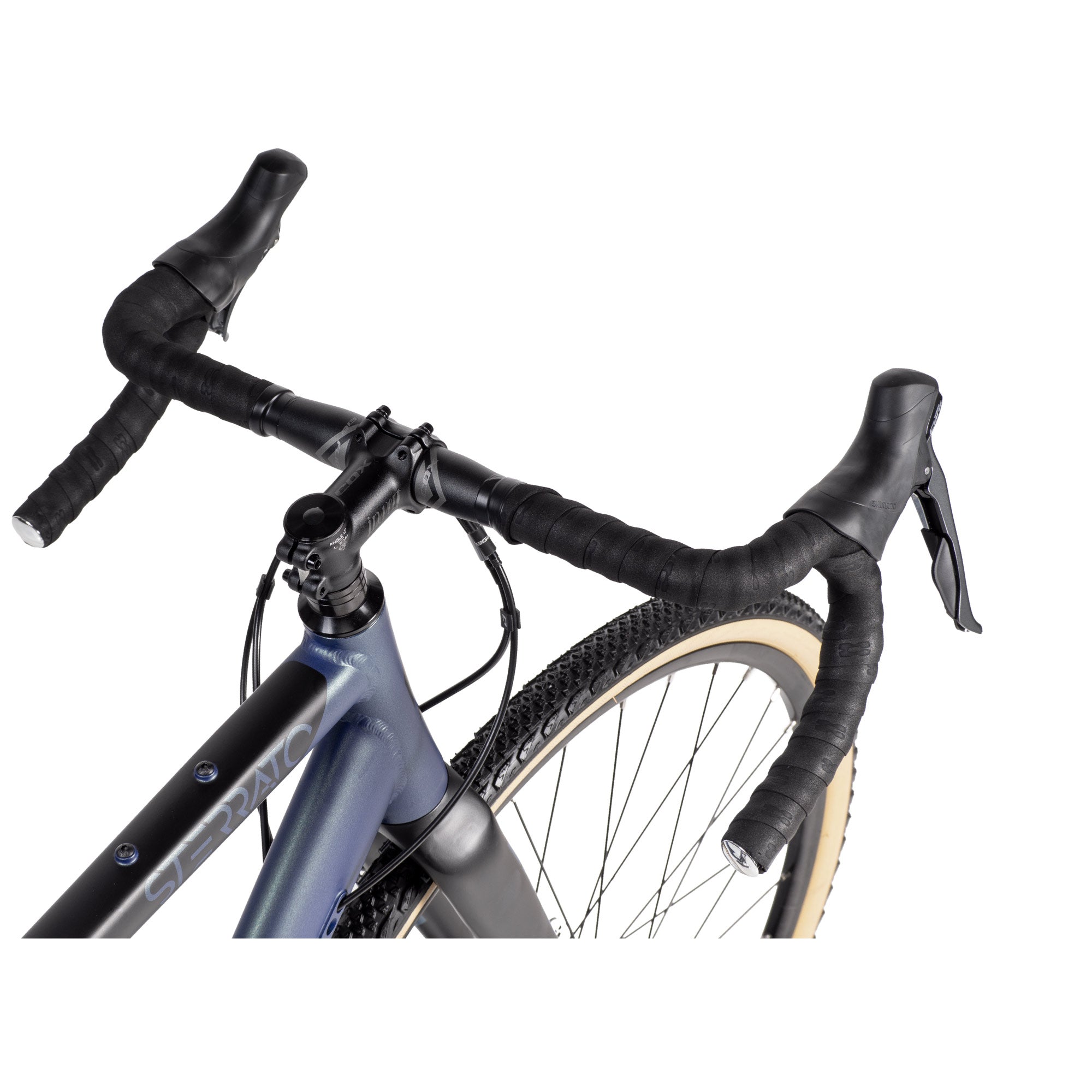 28" Herren Gravel Bike STERRATO 3.0 Fahrrad 2 x 8 Gang Shimano CLARIS R2000 Blue