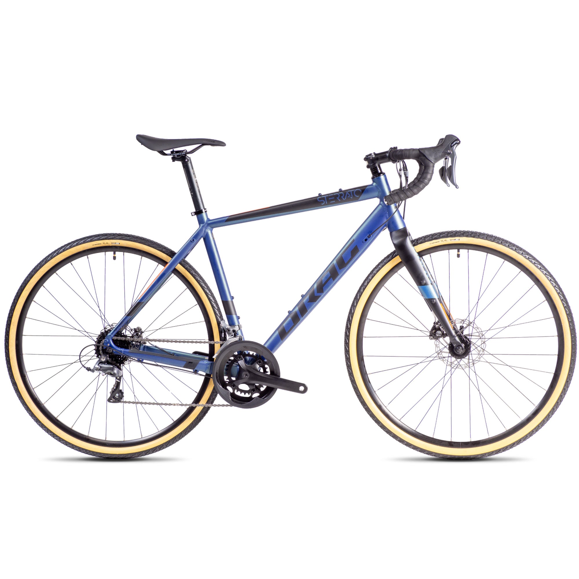 28" Herren Gravel Bike STERRATO 3.0 Fahrrad 2 x 8 Gang Shimano CLARIS R2000 Blue