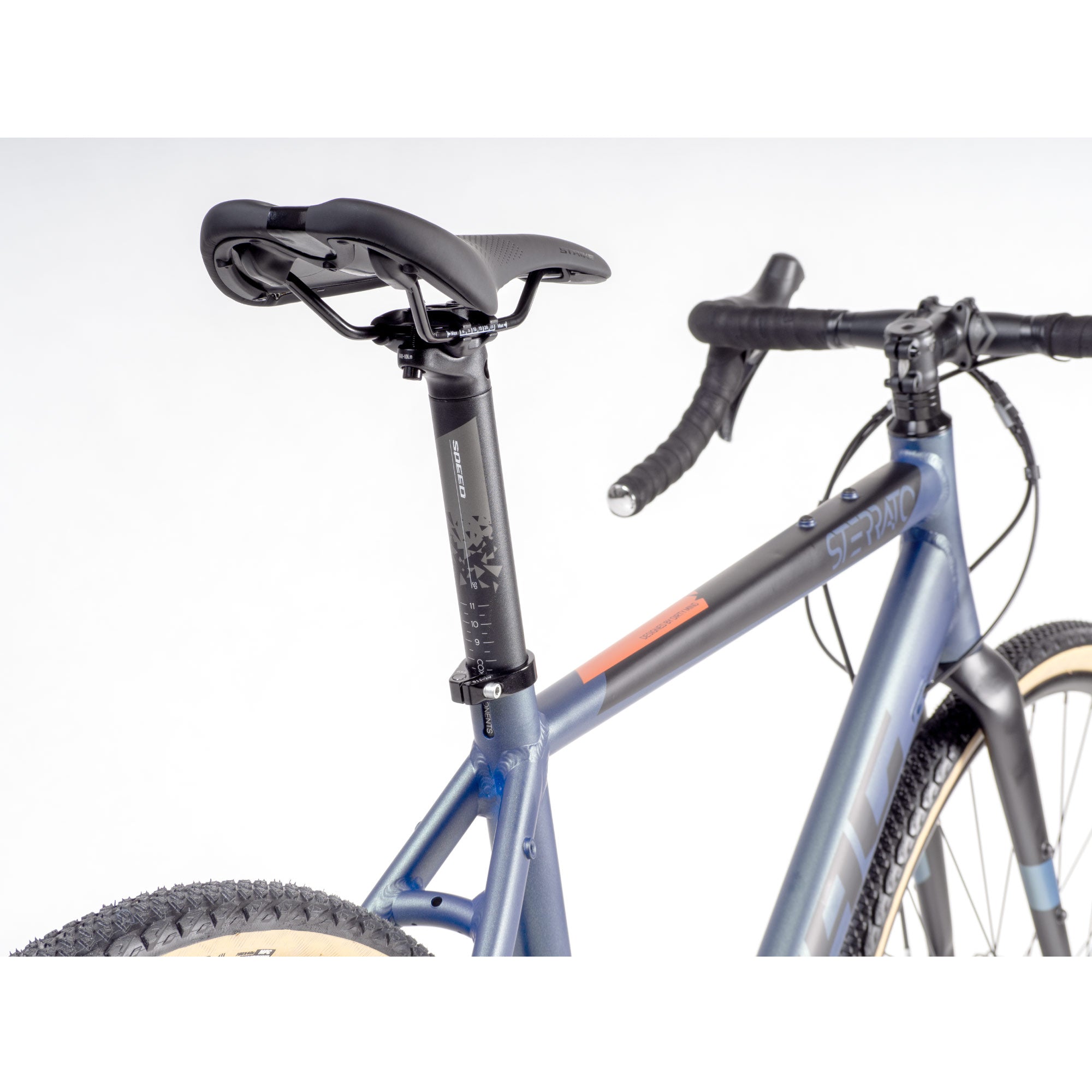 28" Herren Gravel Bike STERRATO 3.0 Fahrrad 2 x 8 Gang Shimano CLARIS R2000 Blue