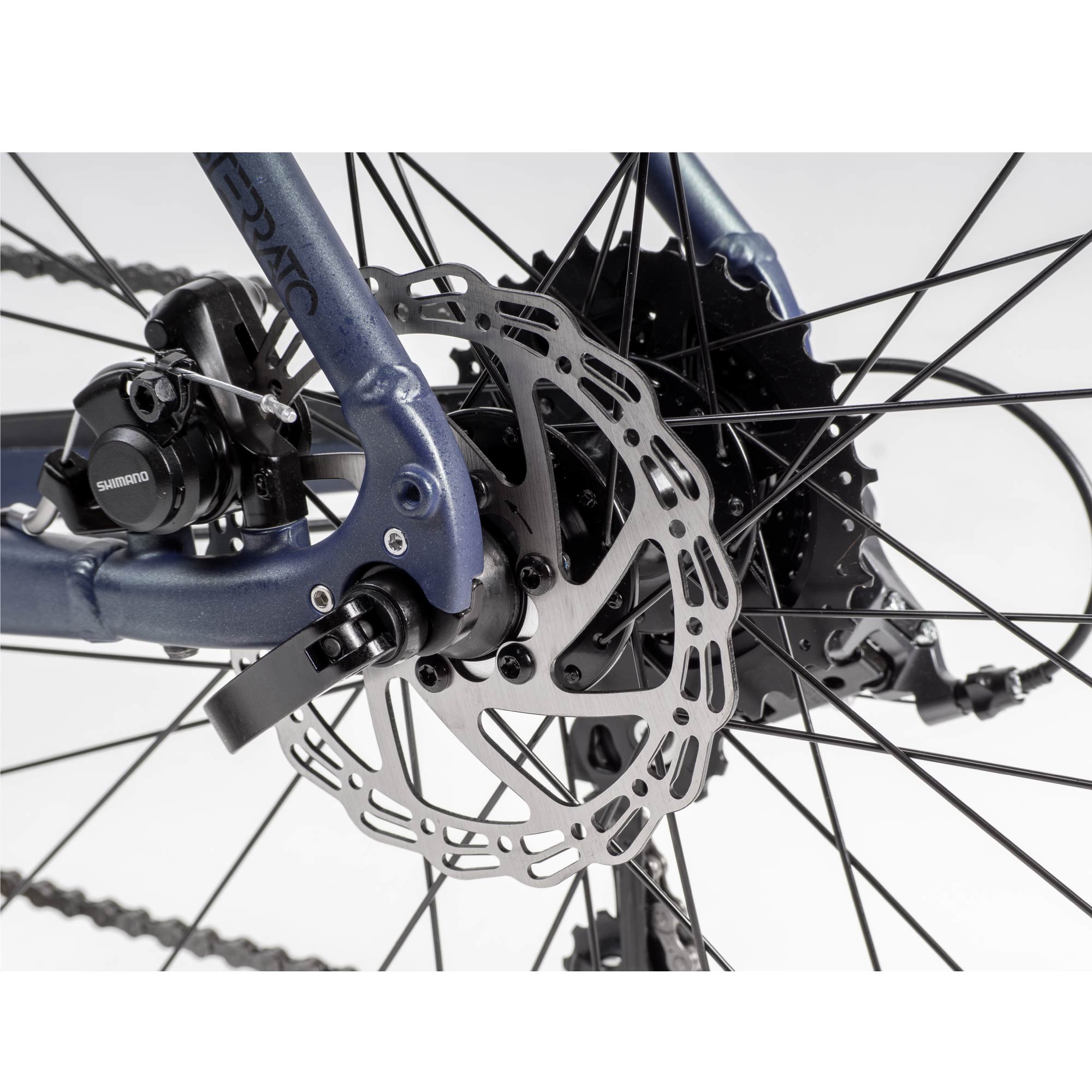 28" Herren Gravel Bike STERRATO 3.0 Fahrrad 2 x 8 Gang Shimano CLARIS R2000 Blue