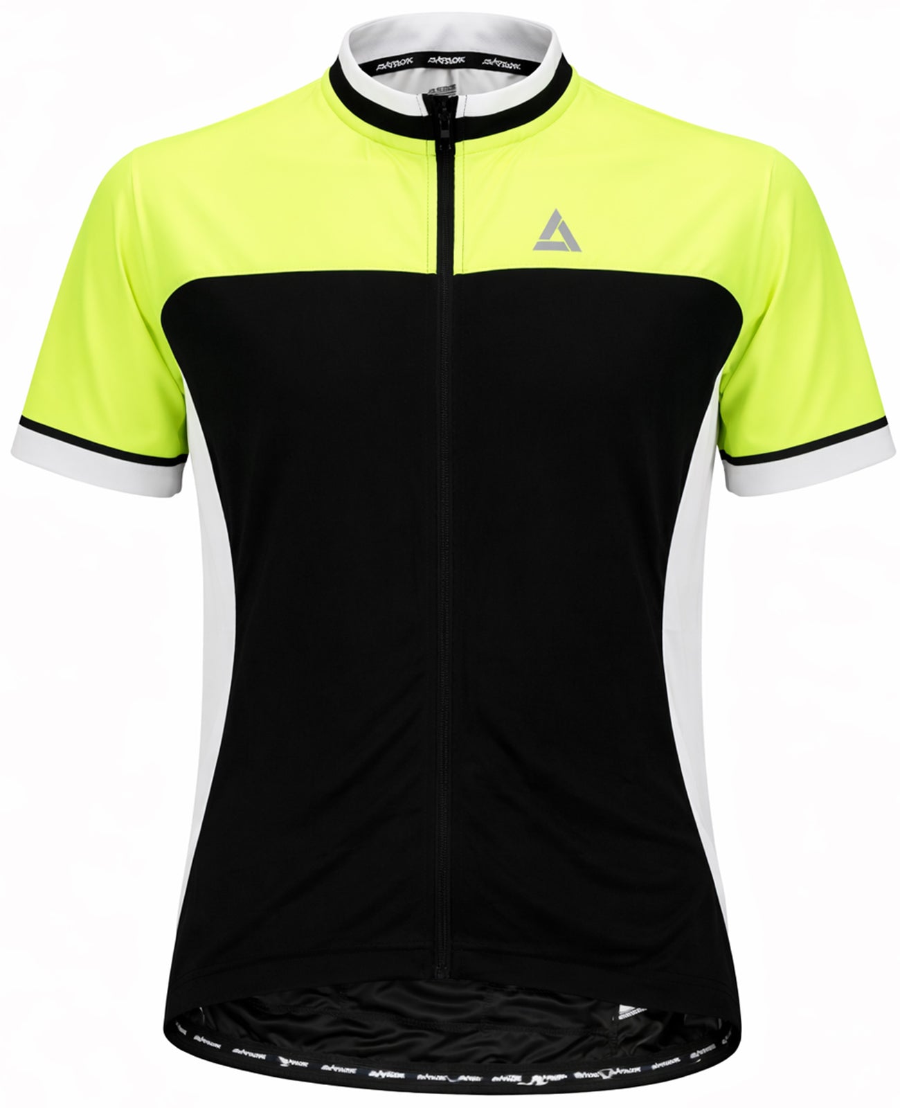 Herren Fahrradtrikot Kurzarm Radtrikot Pro T II Schwarz-Neon