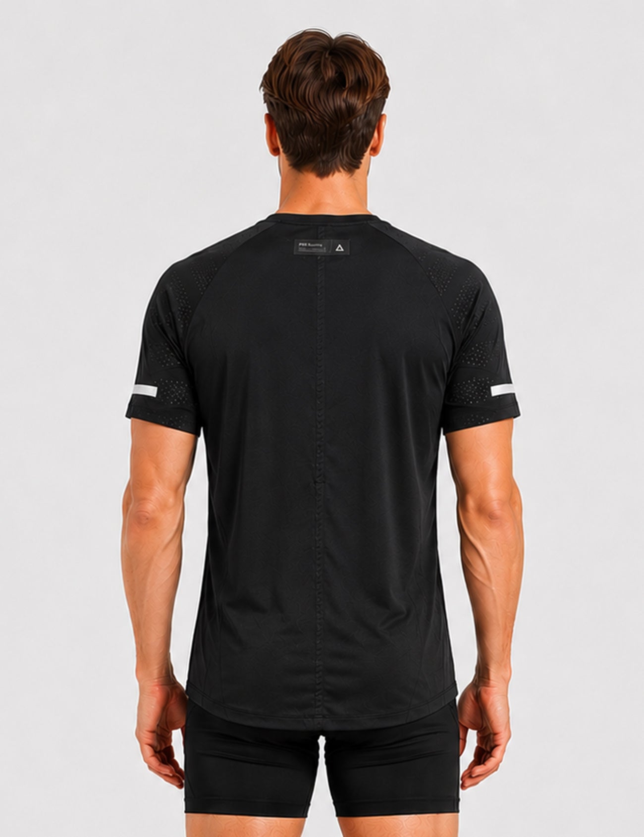 Herren Funktions Laufshirt Kurzarm Running Shirt Pro Line II Slate