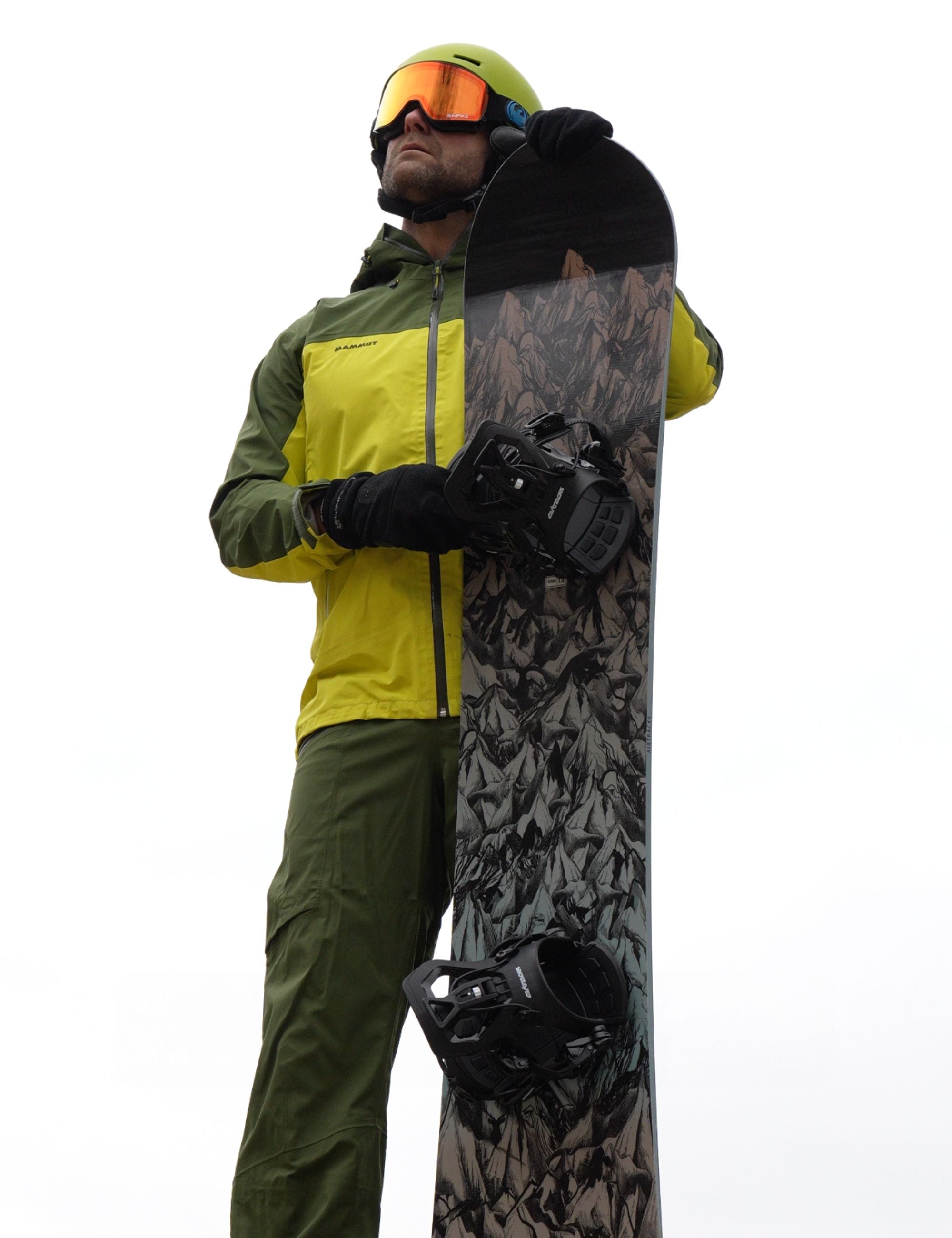 Snowboard homme MOUNTAIN LINES Zero Rocker Wide