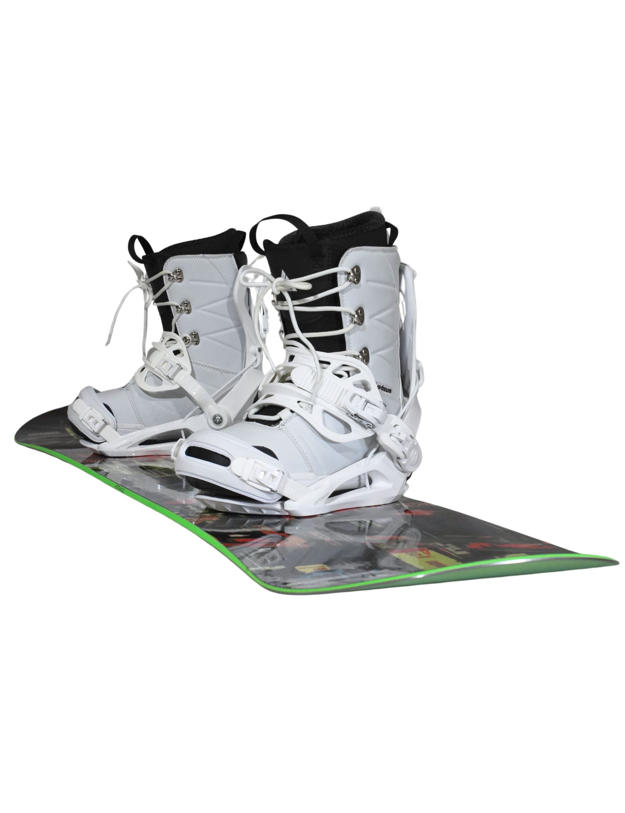Snowboard FUN CITY Carbon Hybrid Rocker Bundle Setprodukt